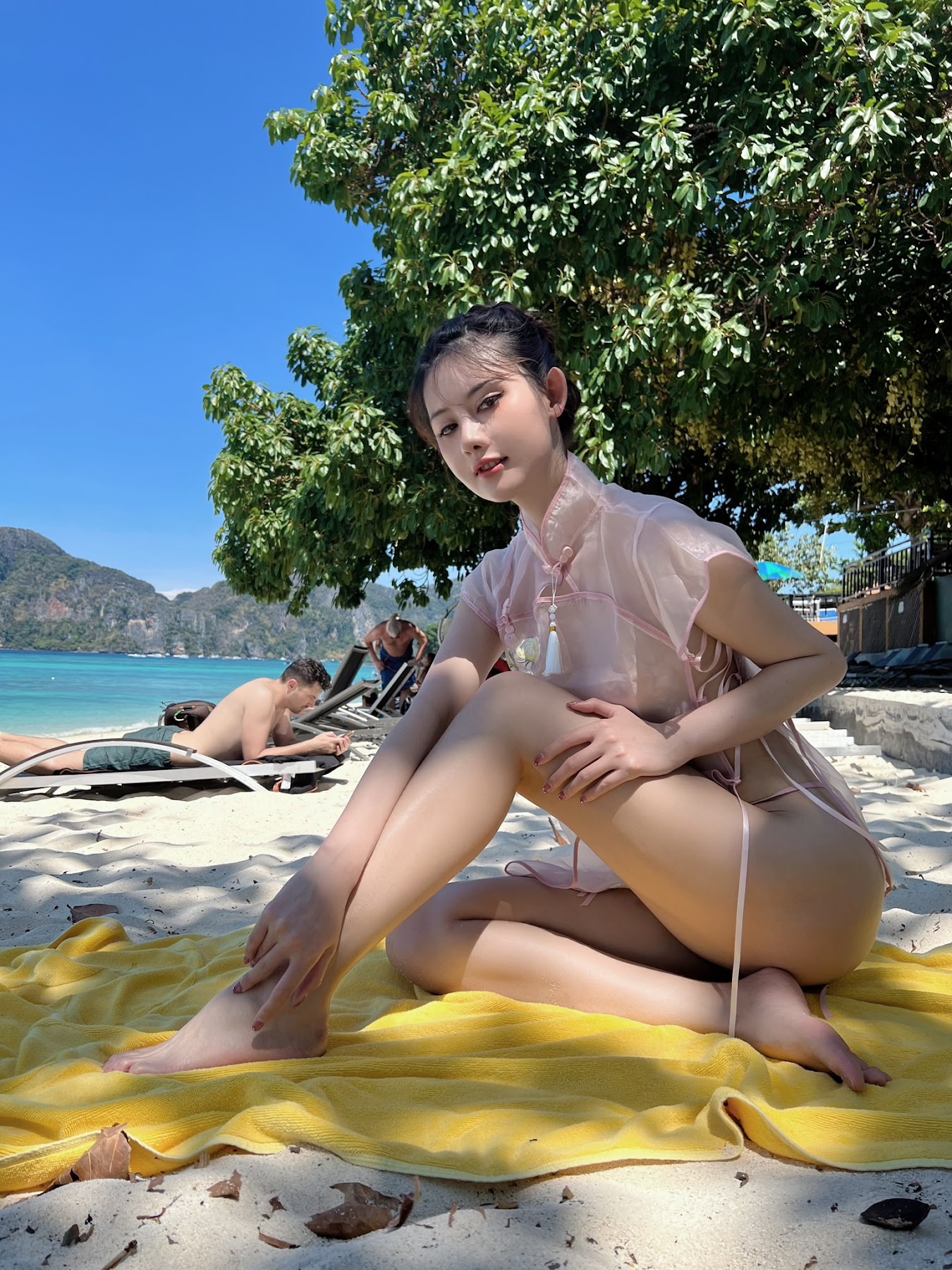 Jiu Shi A Zhu A (就是阿朱啊) – 紫色纱裙&美人鱼&古风粉红佳人 - P16