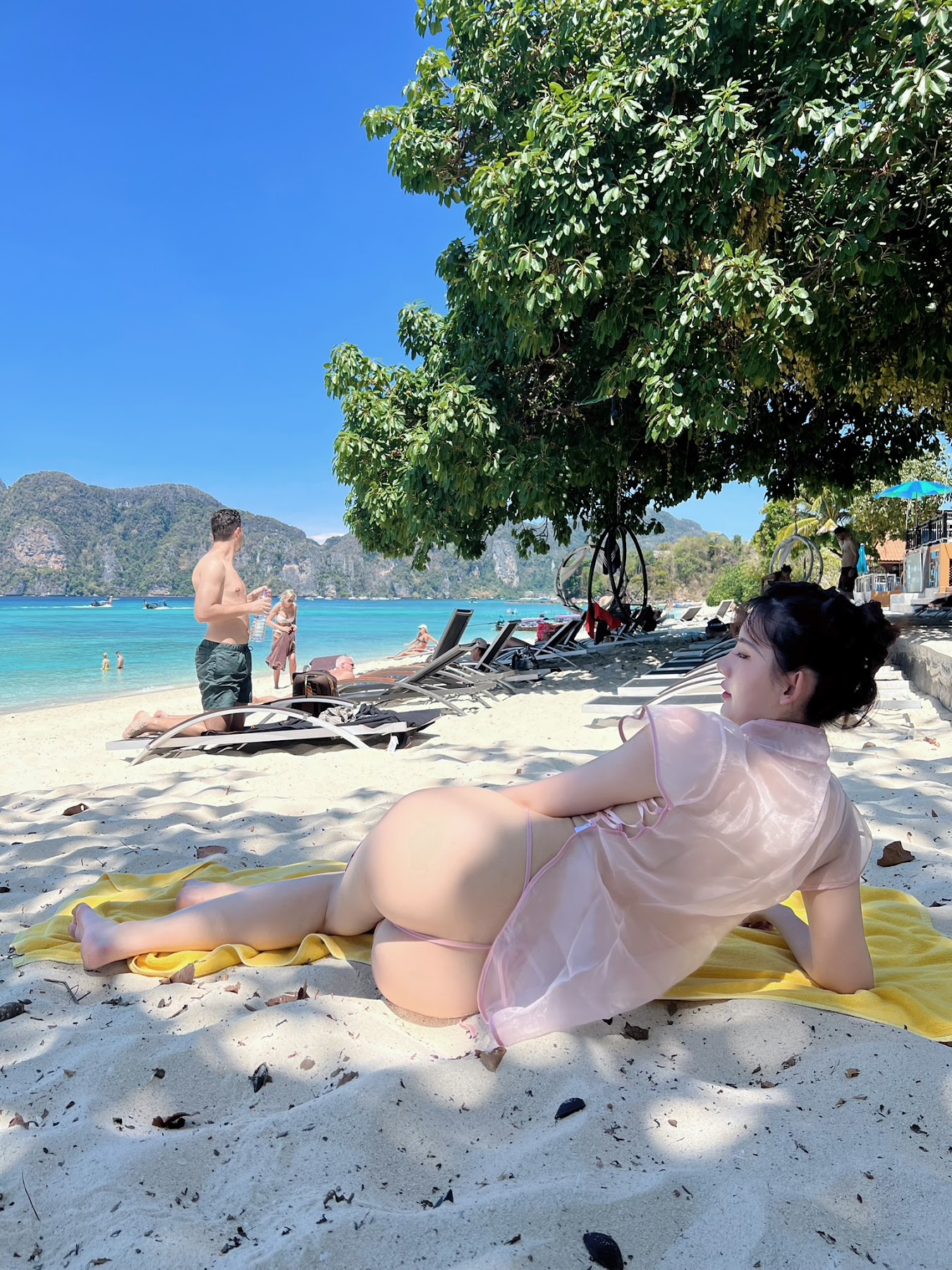 Jiu Shi A Zhu A (就是阿朱啊) – 紫色纱裙&美人鱼&古风粉红佳人 - P21