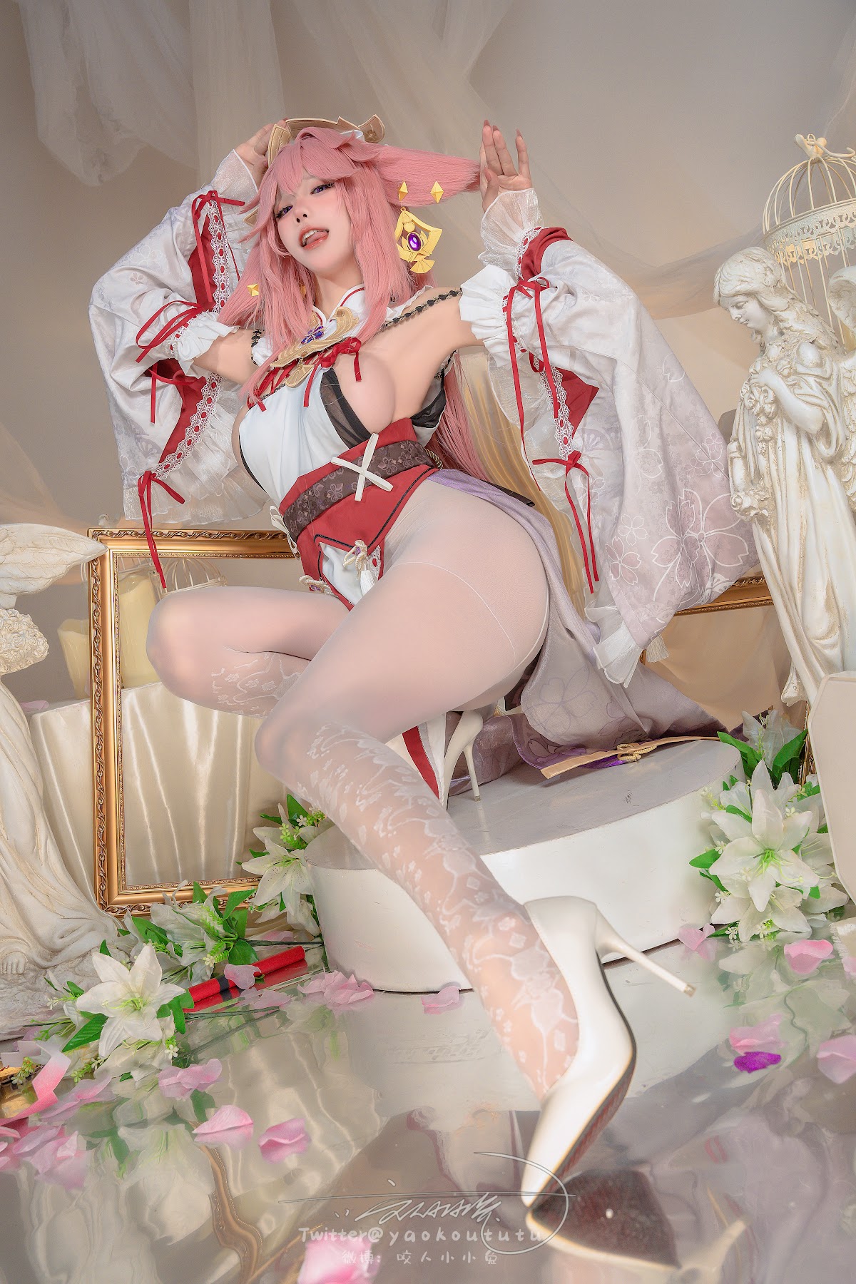 Coser@黏黏团子兔 – 春江水暖 神子贺岁 - P14