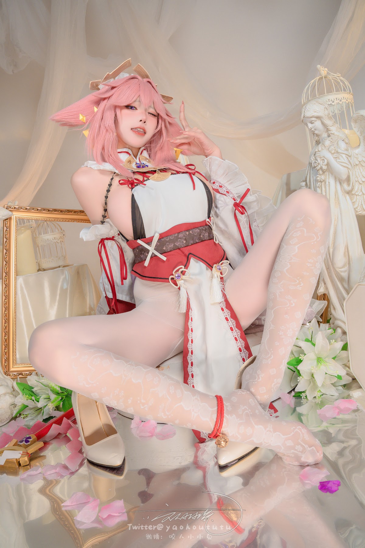 Coser@黏黏团子兔 – 春江水暖 神子贺岁 - P17