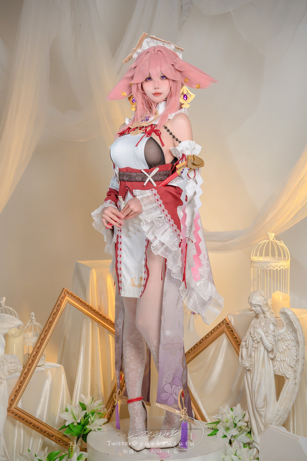 Coser@黏黏团子兔 – 春江水暖 神子贺岁 - P22
