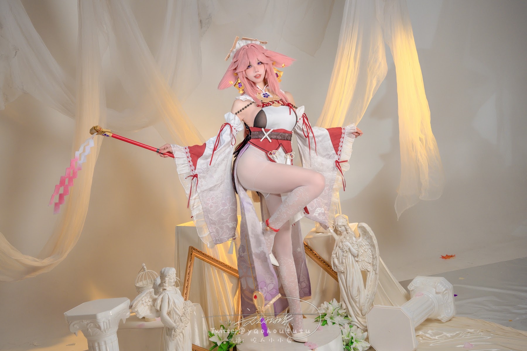 Coser@黏黏团子兔 – 春江水暖 神子贺岁 - P33