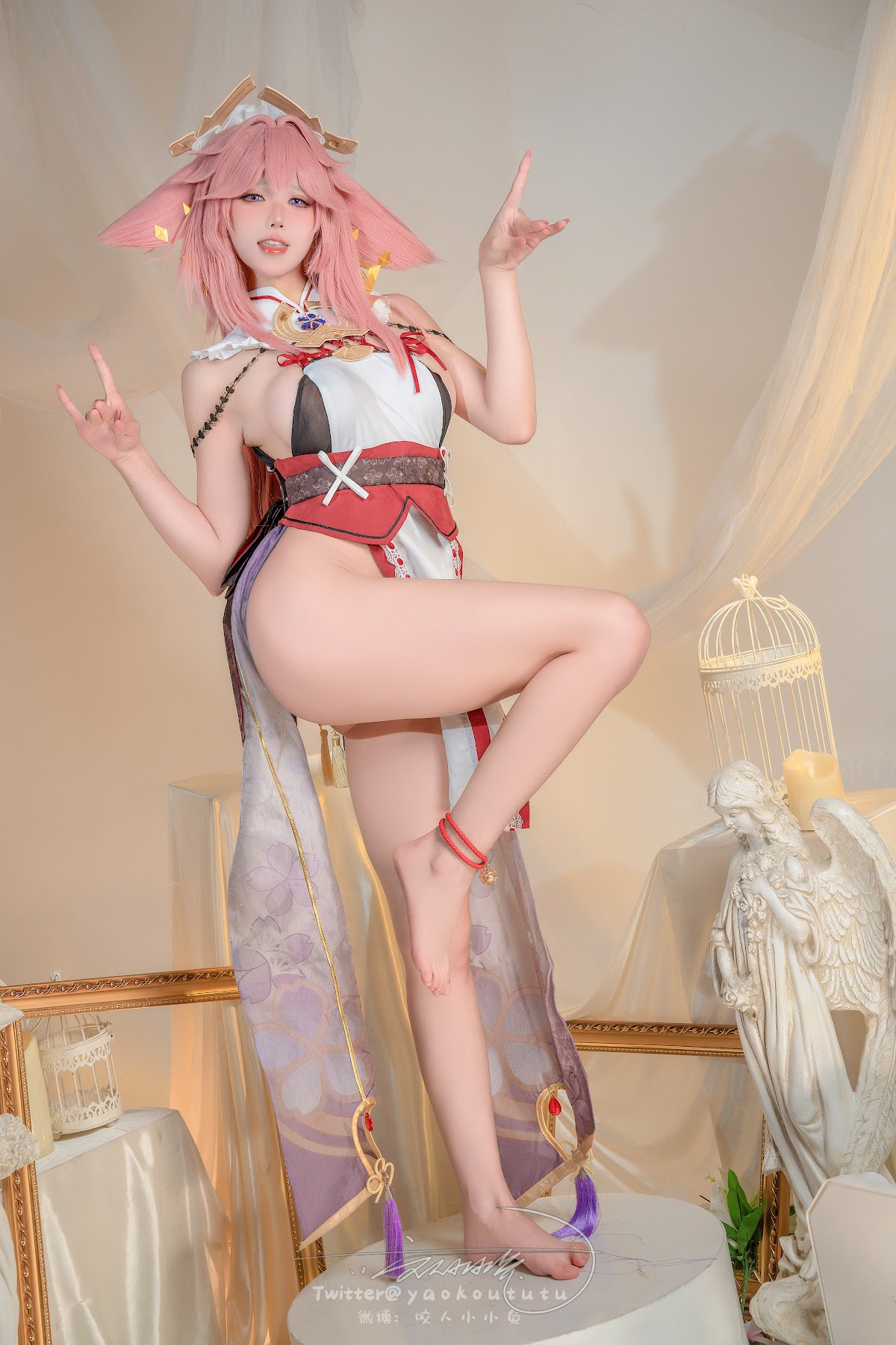Coser@黏黏团子兔 – 春江水暖 神子贺岁 - P38