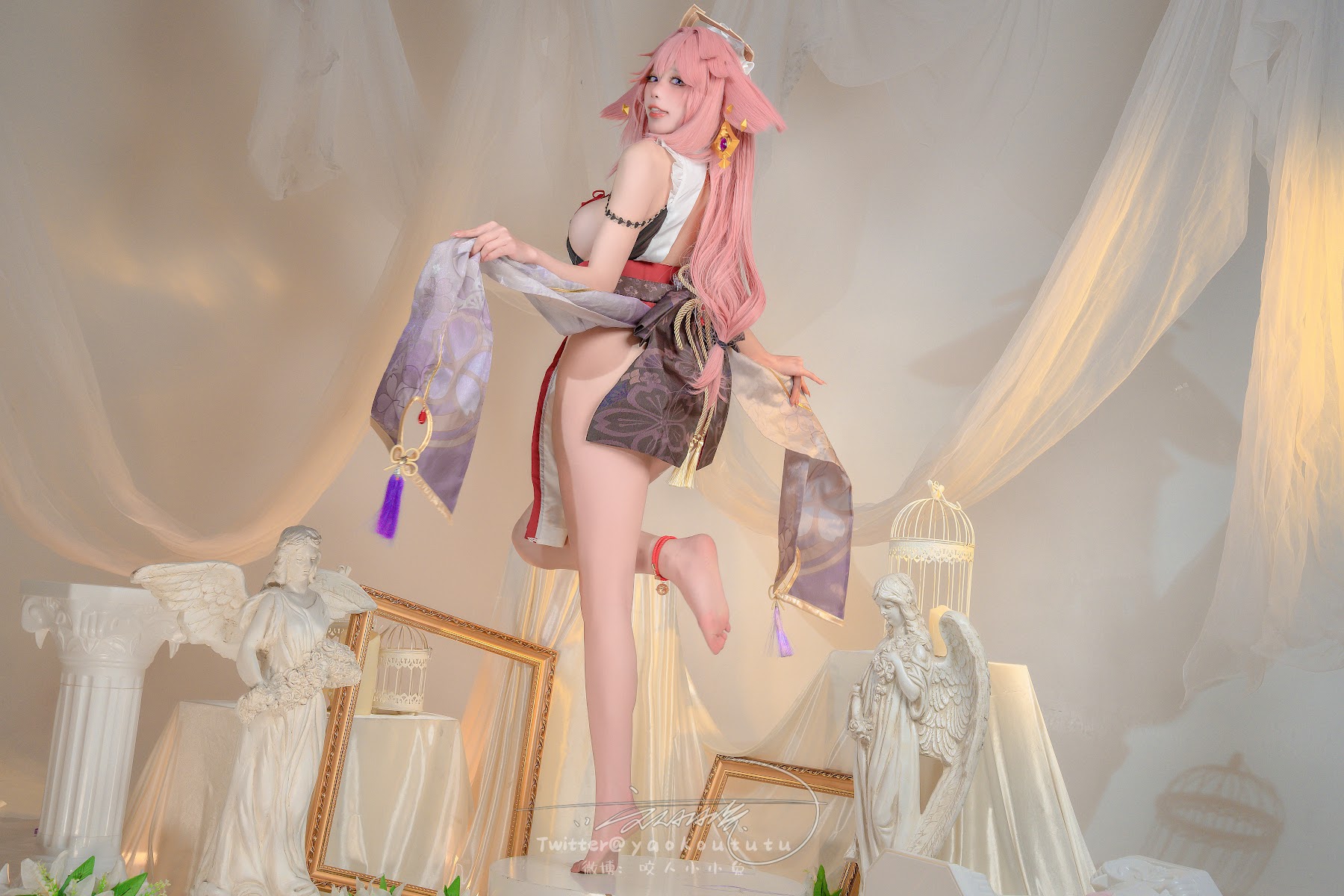 Coser@黏黏团子兔 – 春江水暖 神子贺岁 - P39