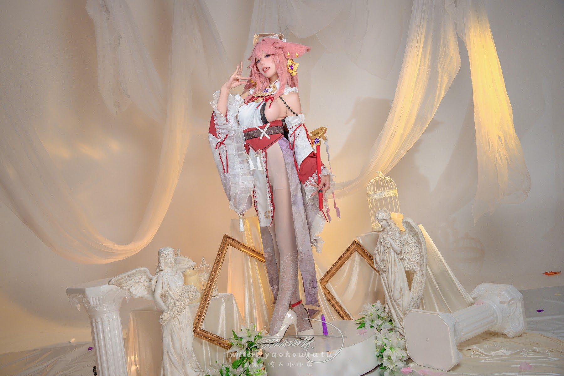 Coser@黏黏团子兔 – 春江水暖 神子贺岁 - P44