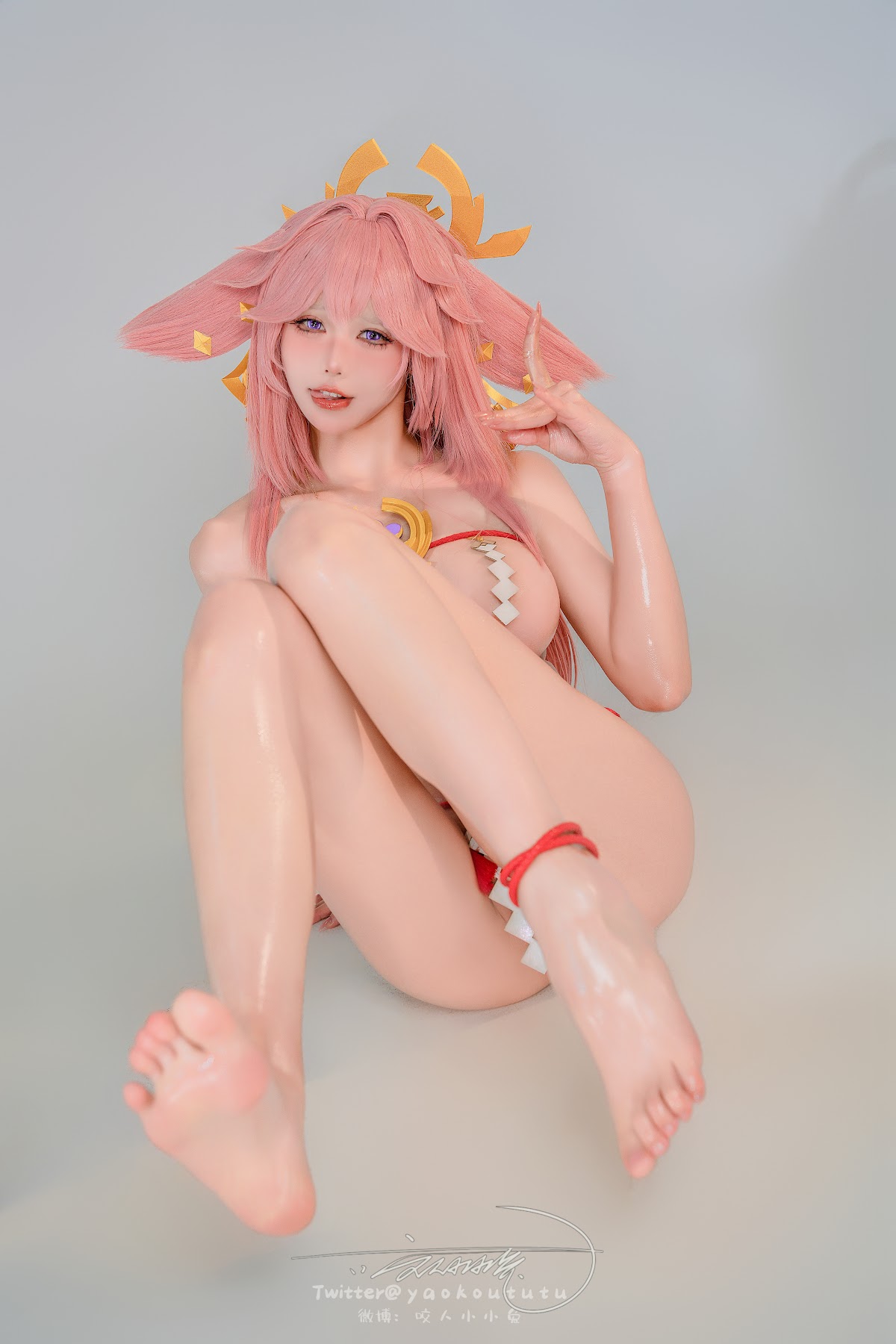 Coser@黏黏团子兔 – 春江水暖 神子贺岁 - P48