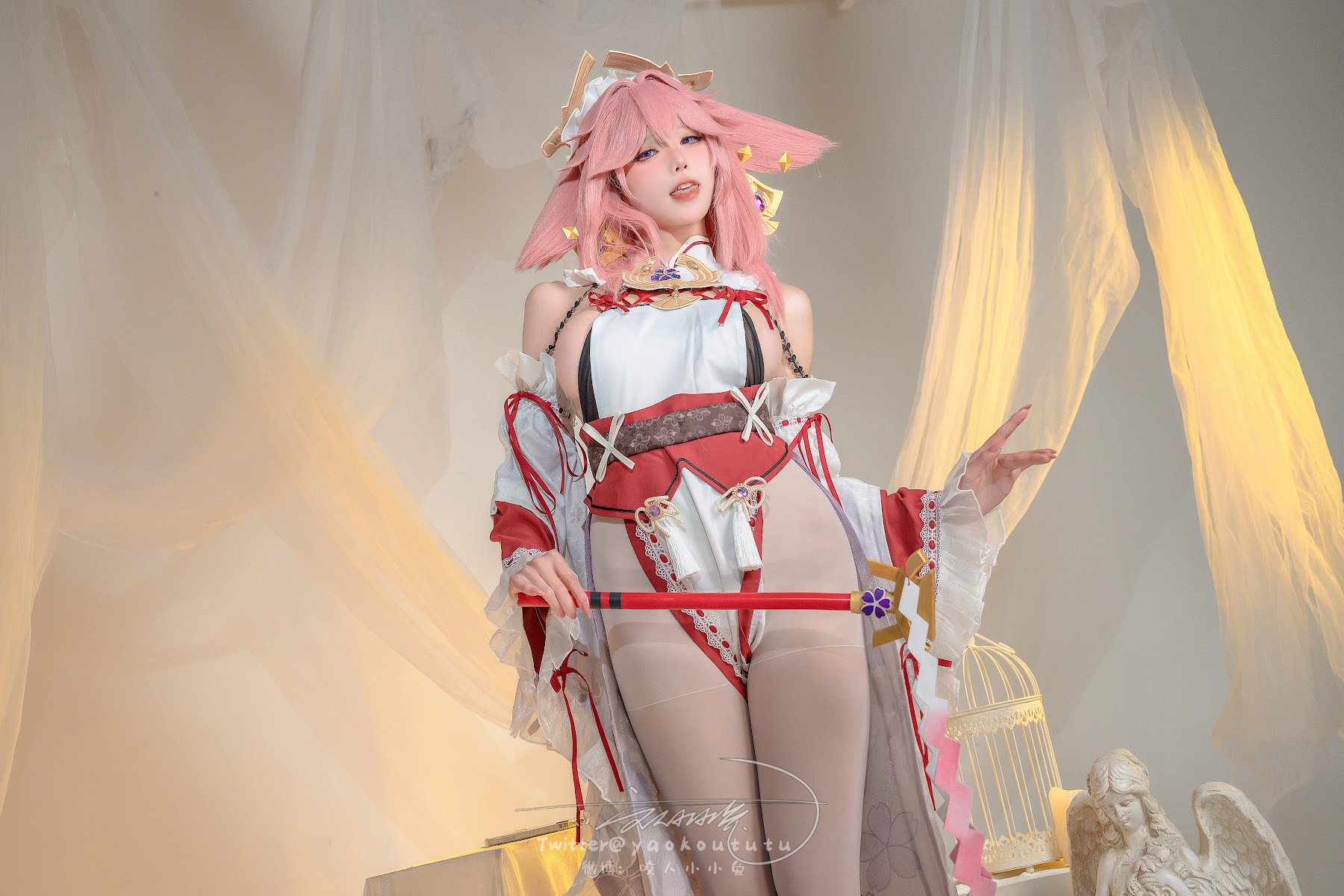 Coser@黏黏团子兔 – 春江水暖 神子贺岁 - P66