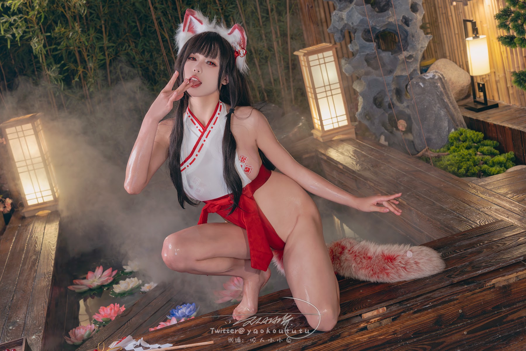 Coser@黏黏团子兔 – 狐之灵梦 Roly Poly - P26