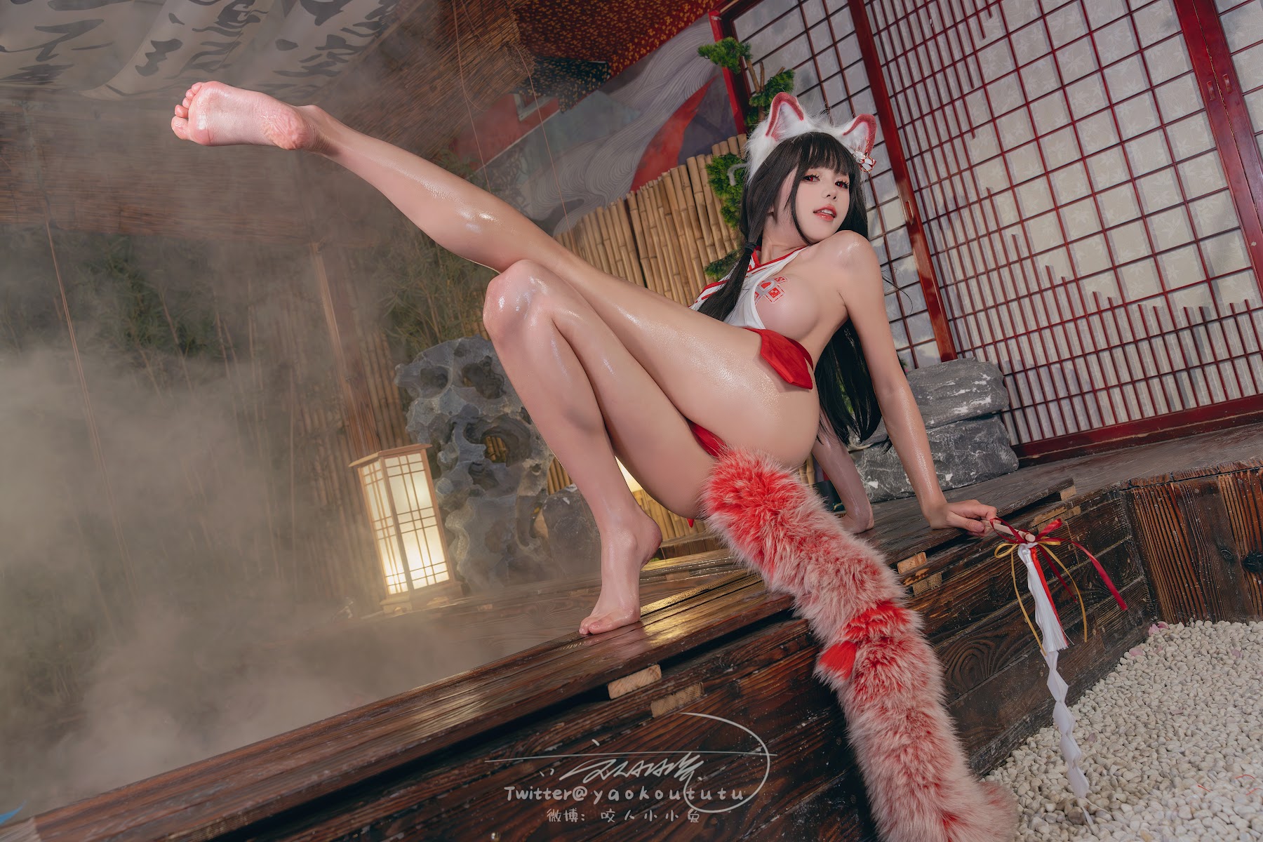 Coser@黏黏团子兔 – 狐之灵梦 Roly Poly - P28