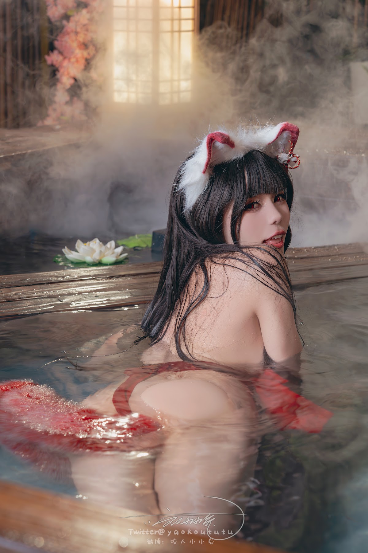 Coser@黏黏团子兔 – 狐之灵梦 Roly Poly - P64