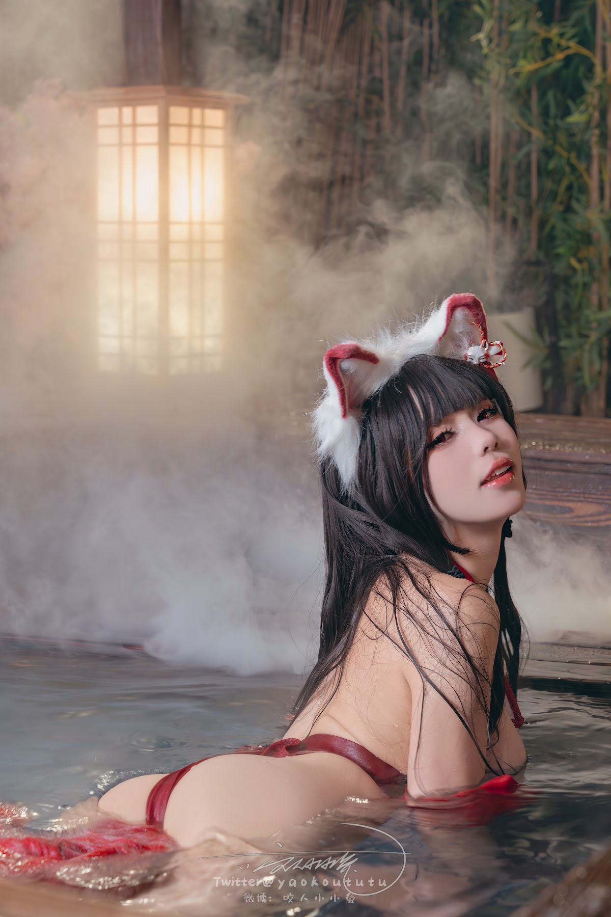 Coser@黏黏团子兔 – 狐之灵梦 Roly Poly - P65