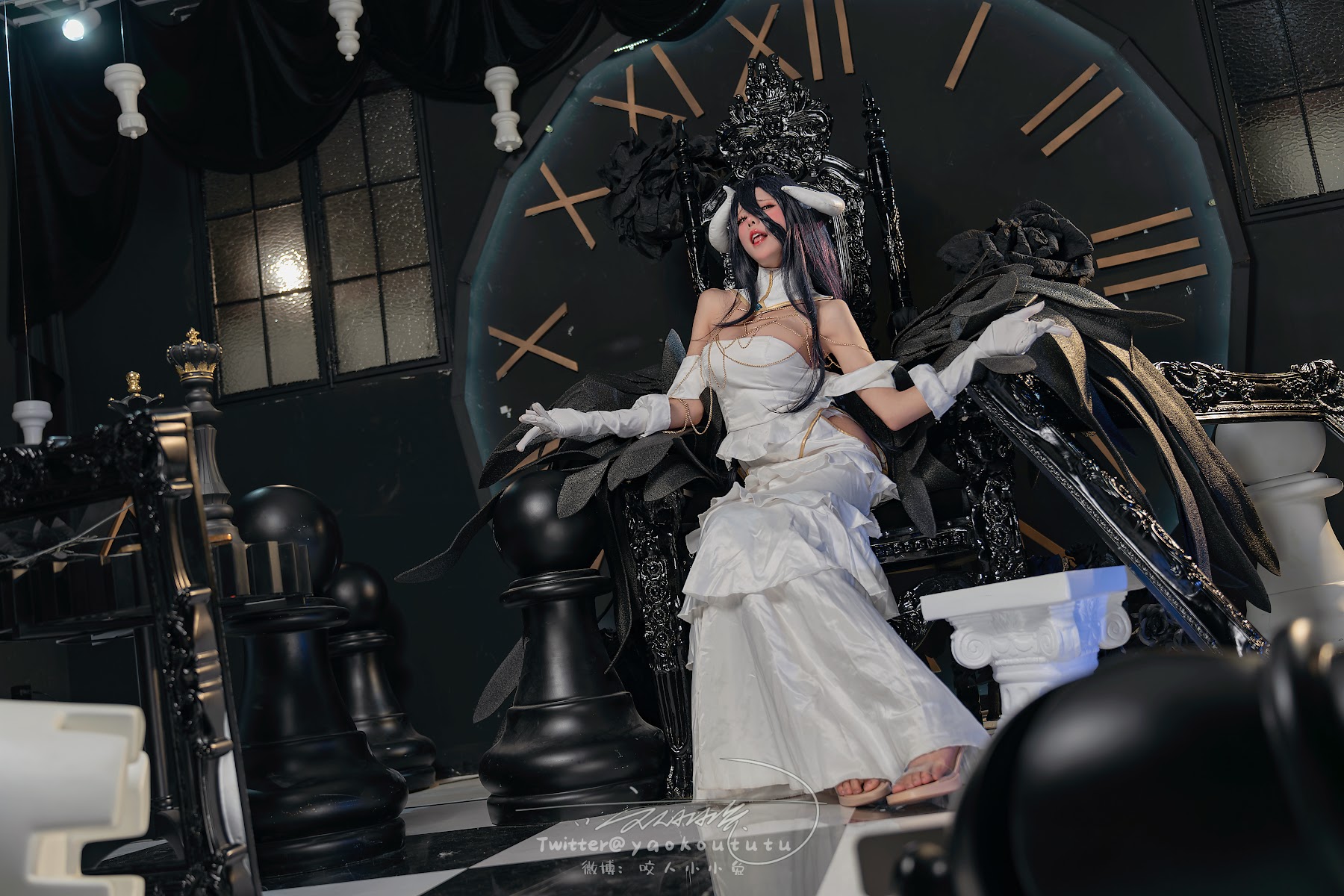 Coser@黏黏团子兔 – 魅魔之耻 雅儿贝德&Tell me - P42