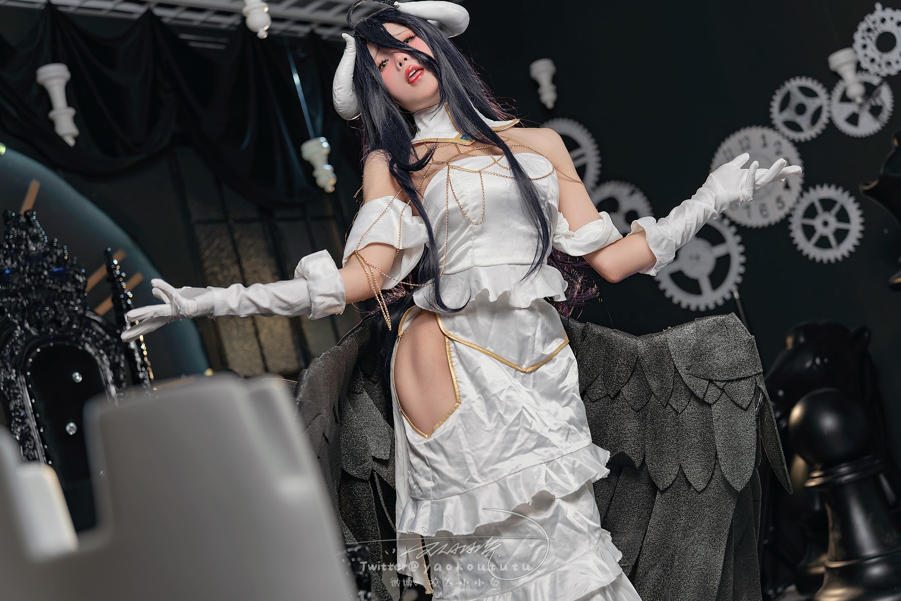 Coser@黏黏团子兔 – 魅魔之耻 雅儿贝德&Tell me - P59