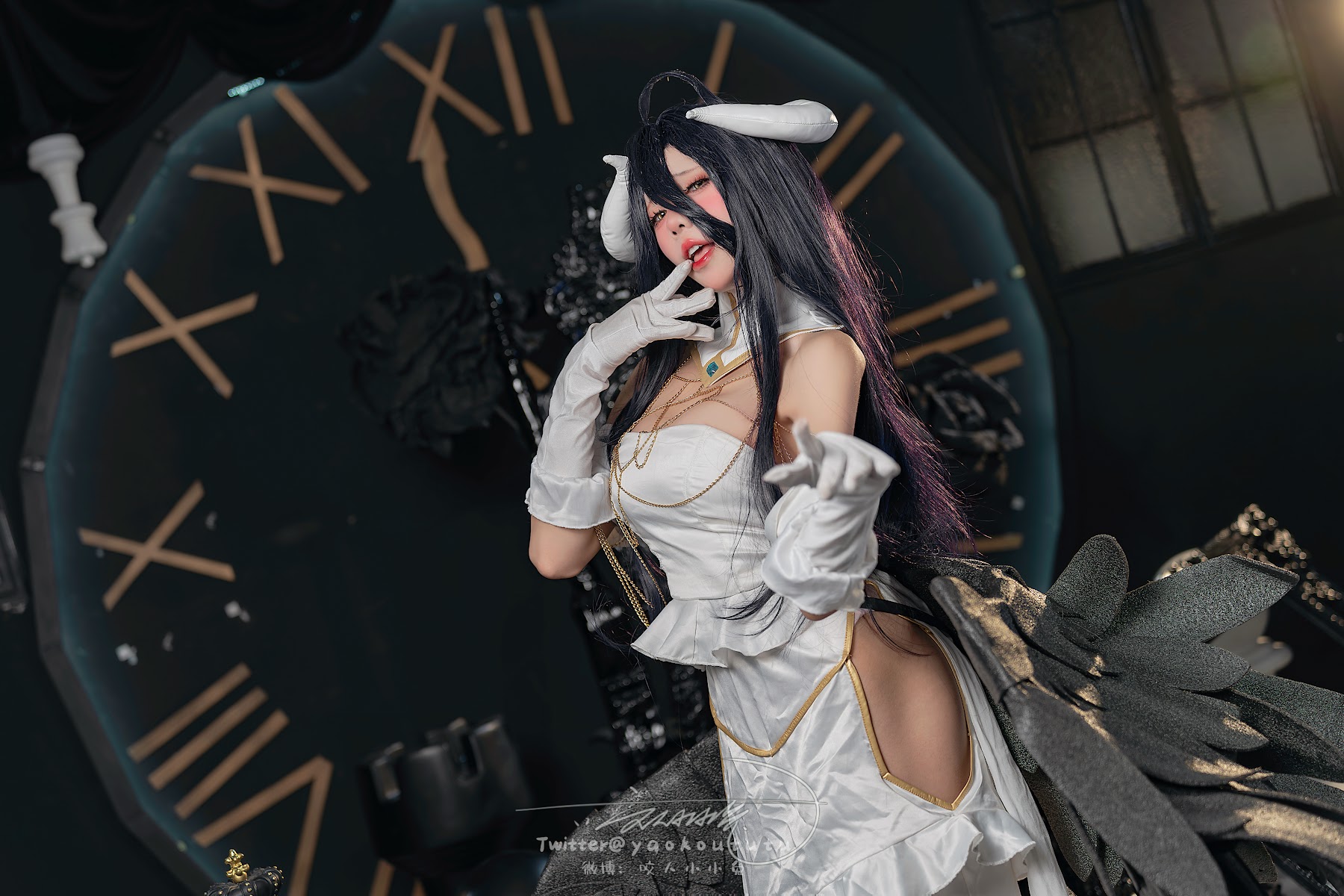 Coser@黏黏团子兔 – 魅魔之耻 雅儿贝德&Tell me - P61