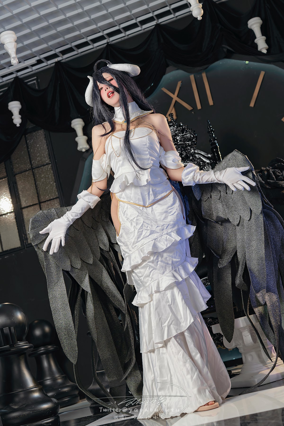 Coser@黏黏团子兔 – 魅魔之耻 雅儿贝德&Tell me - P66