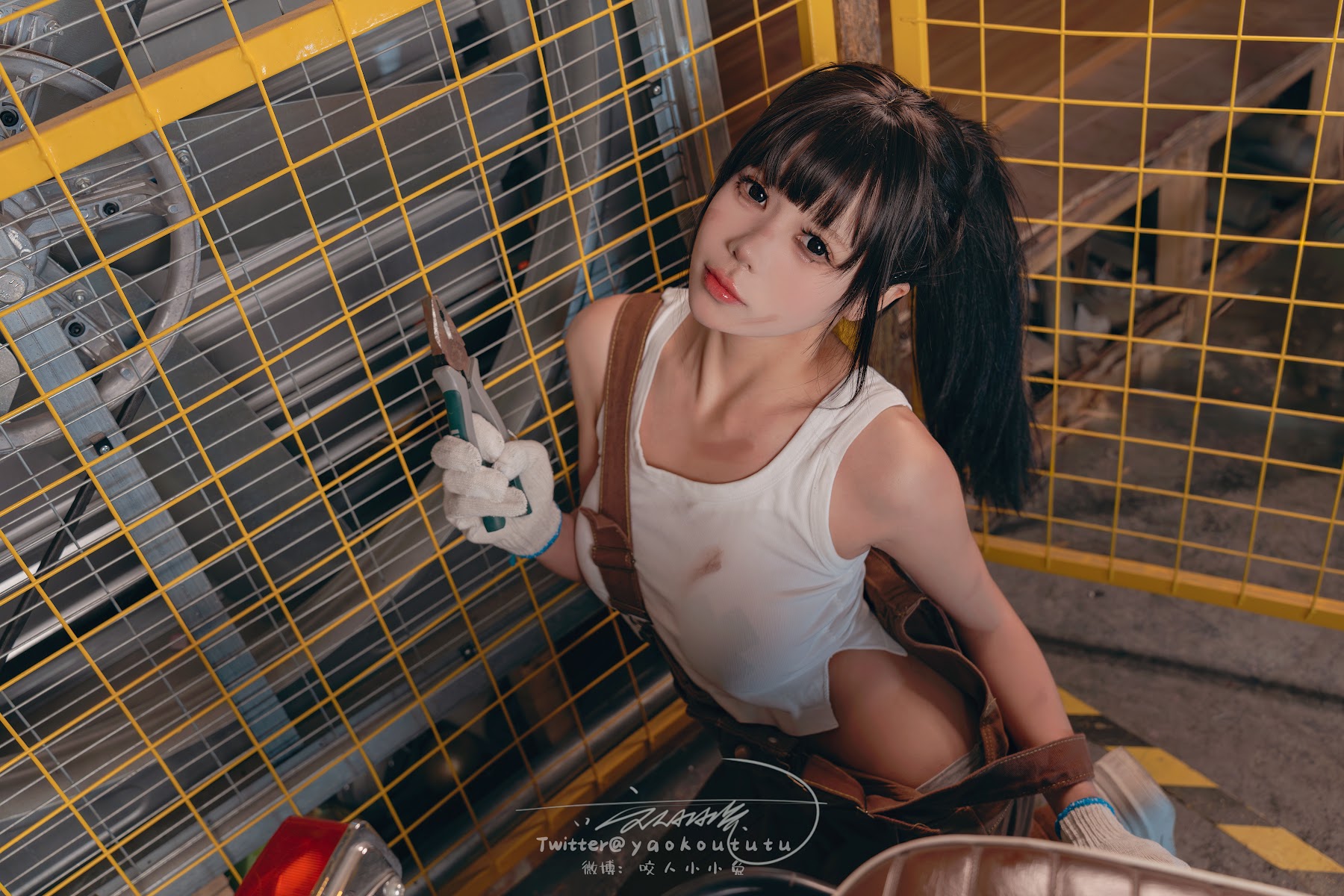 Coser@黏黏团子兔 – 机车修理工 Shake it - P9