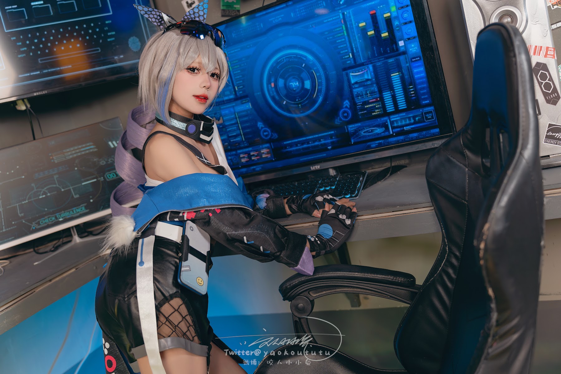 Coser@黏黏团子兔 – 崩铁·银狼Gentleman - P9