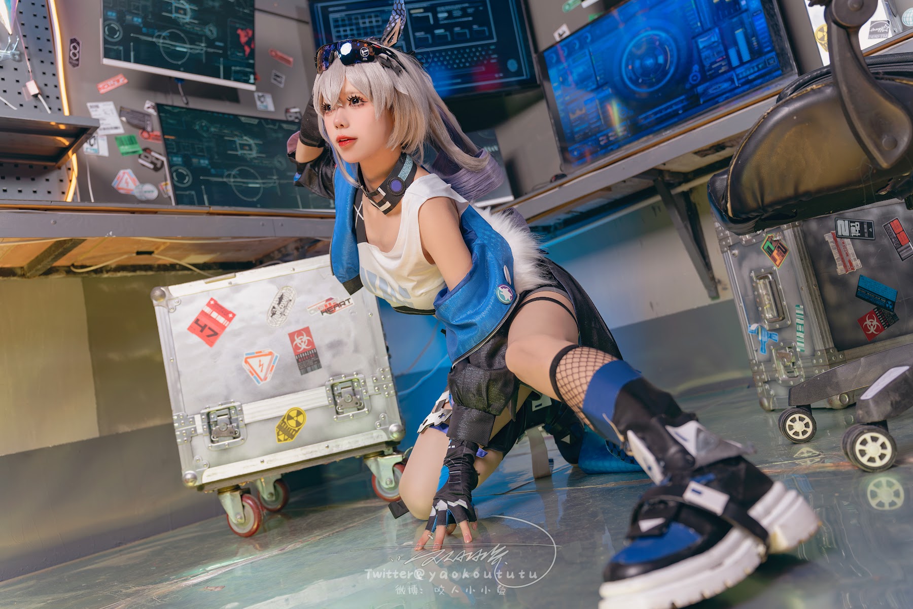 Coser@黏黏团子兔 – 崩铁·银狼Gentleman - P18