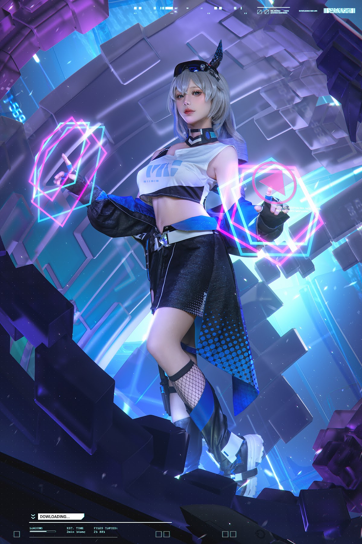 Coser@黏黏团子兔 – 崩铁·银狼Gentleman - P1