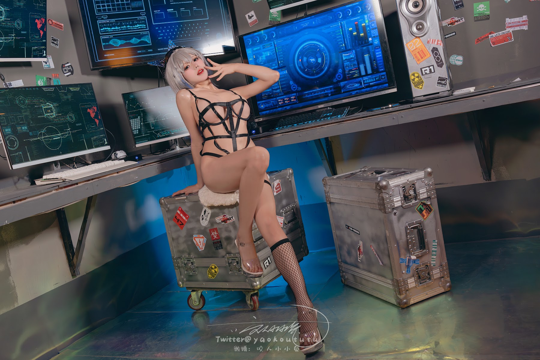 Coser@黏黏团子兔 – 崩铁·银狼Gentleman - P49