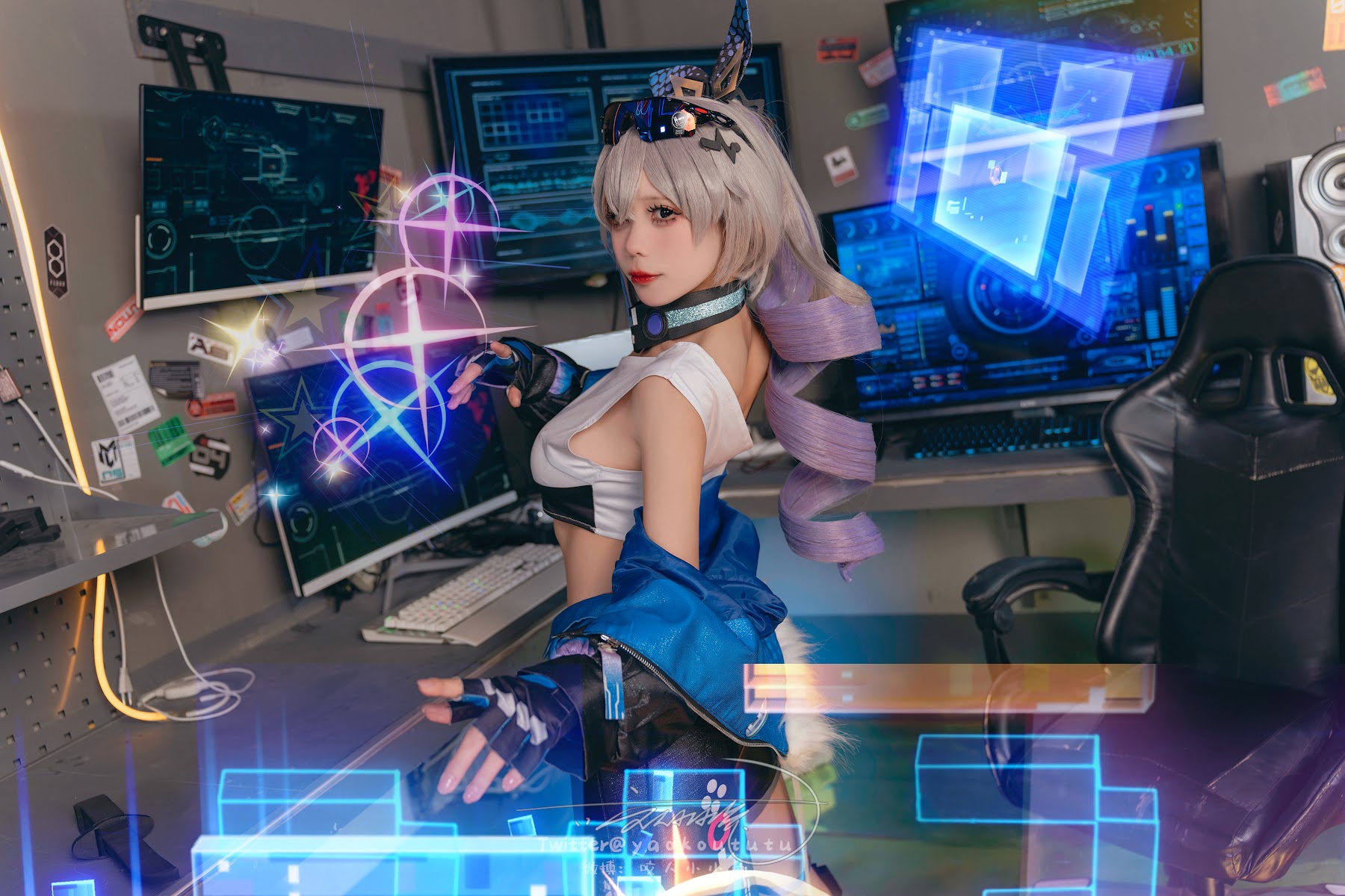 Coser@黏黏团子兔 – 崩铁·银狼Gentleman - P6