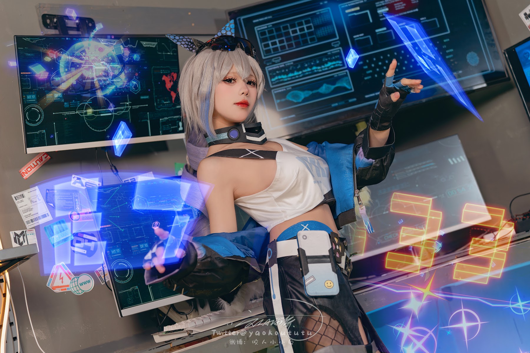 Coser@黏黏团子兔 – 崩铁·银狼Gentleman - P7