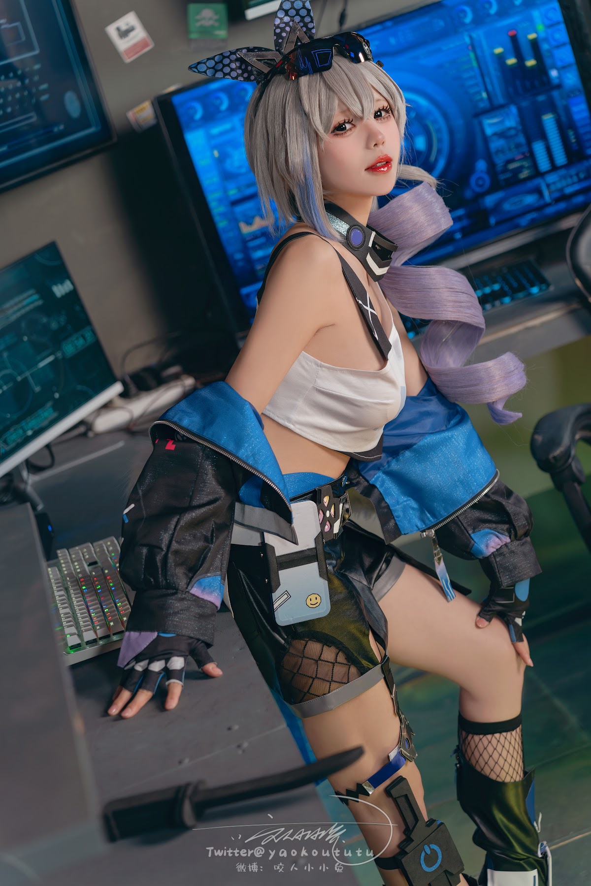 Coser@黏黏团子兔 – 崩铁·银狼Gentleman - P8