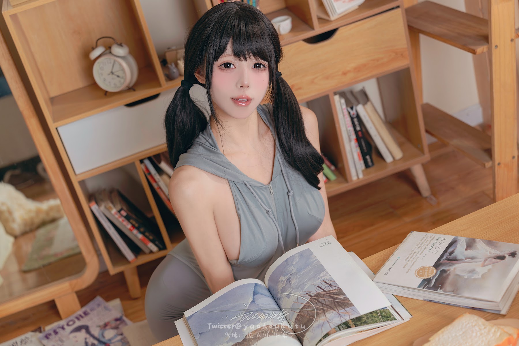 Coser@黏黏团子兔 – 小灰兔 - P16