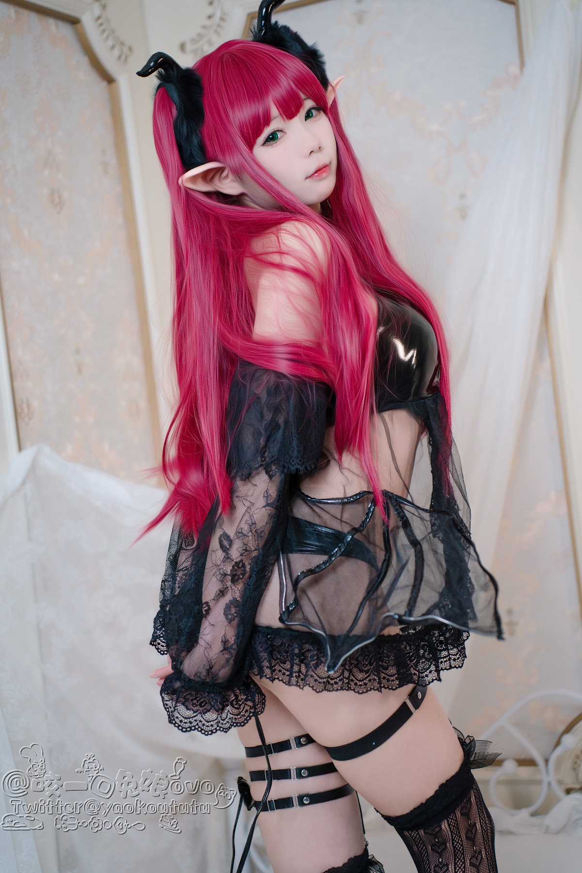 Coser@黏黏团子兔 – 十月订阅 喜多川魅魔 - P3