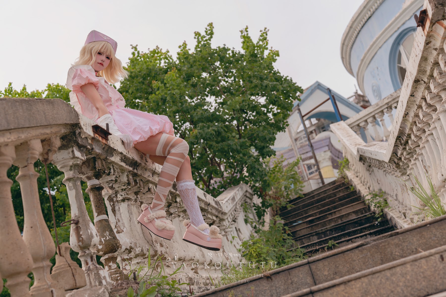 Coser@黏黏团子兔 – 遗失病栋&小花仙 - P23