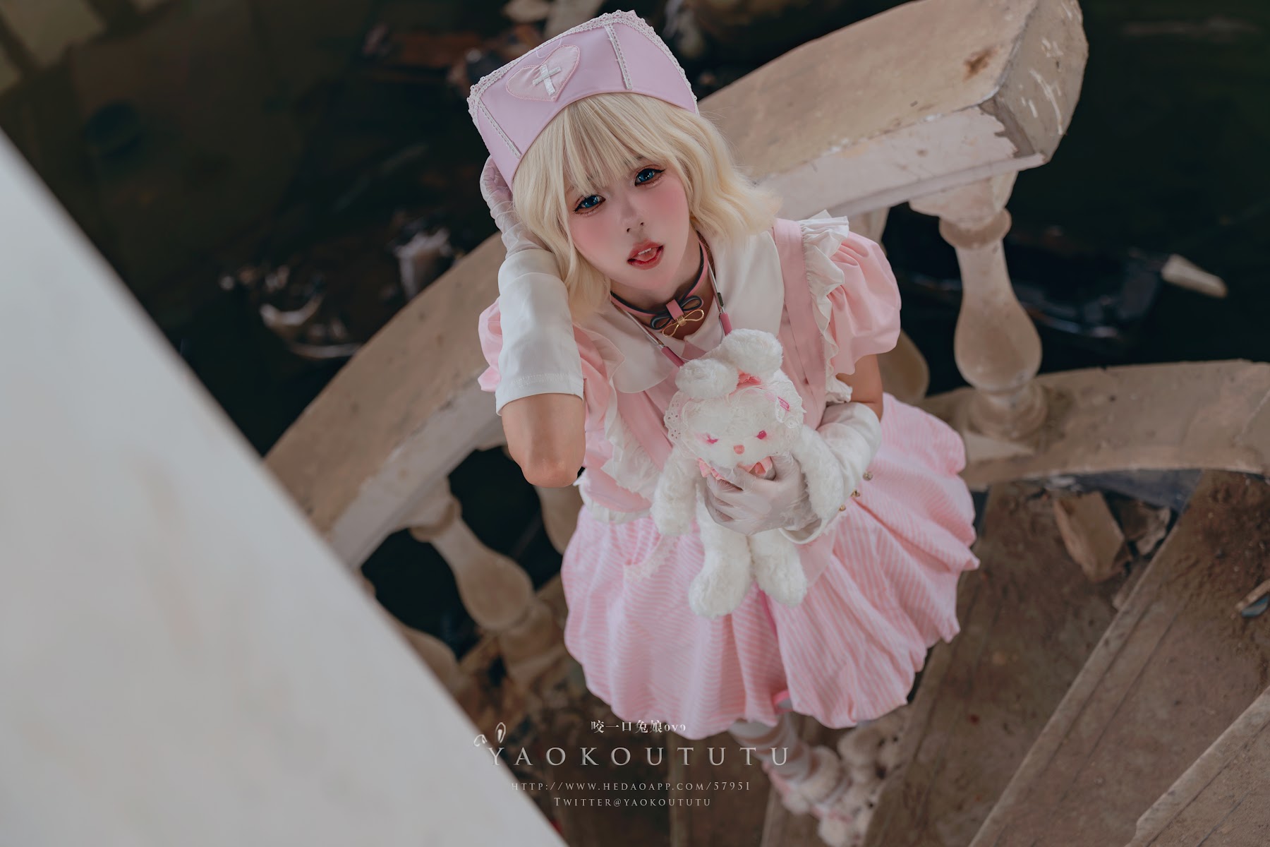Coser@黏黏团子兔 – 遗失病栋&小花仙 - P3