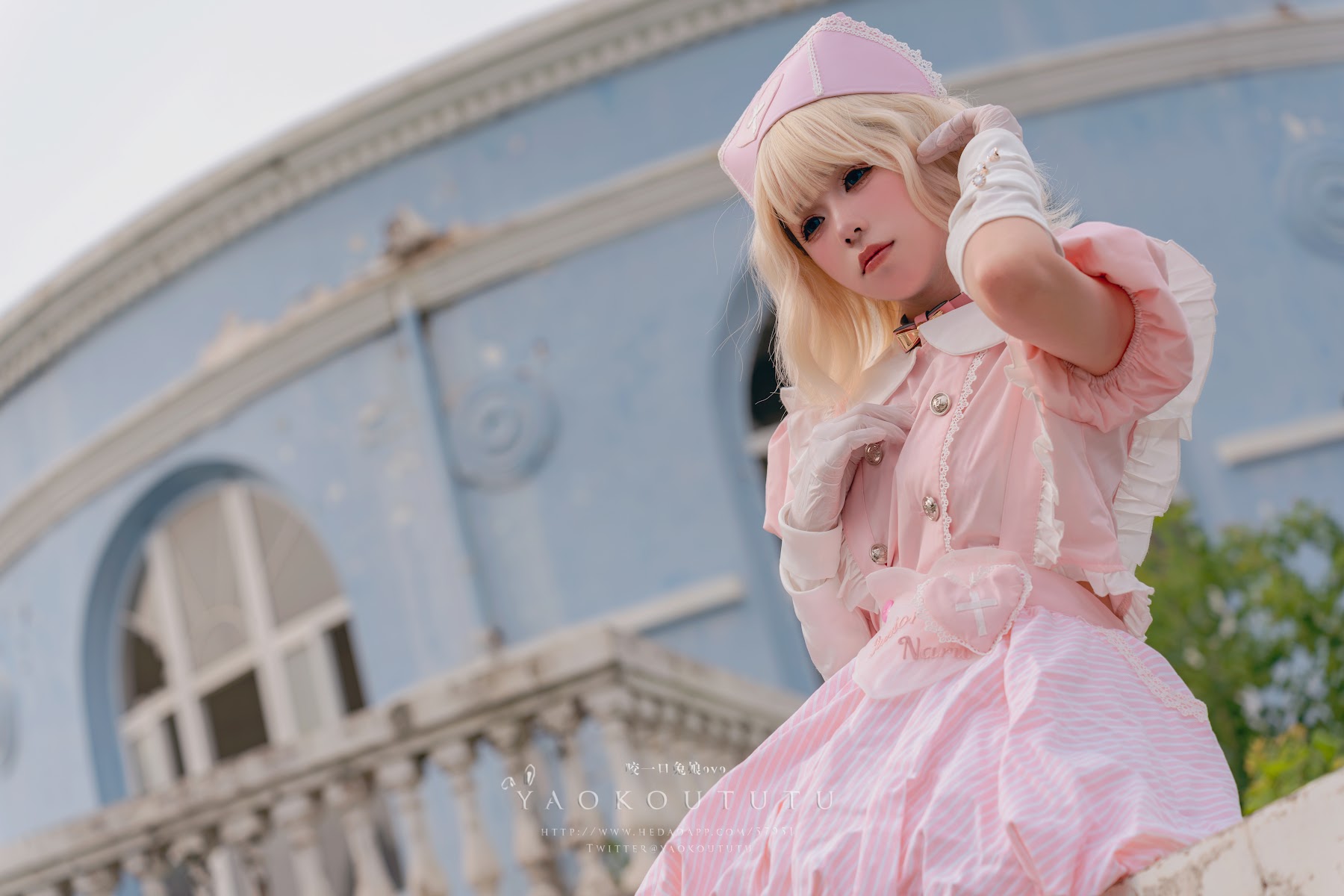 Coser@黏黏团子兔 – 遗失病栋&小花仙 - P45