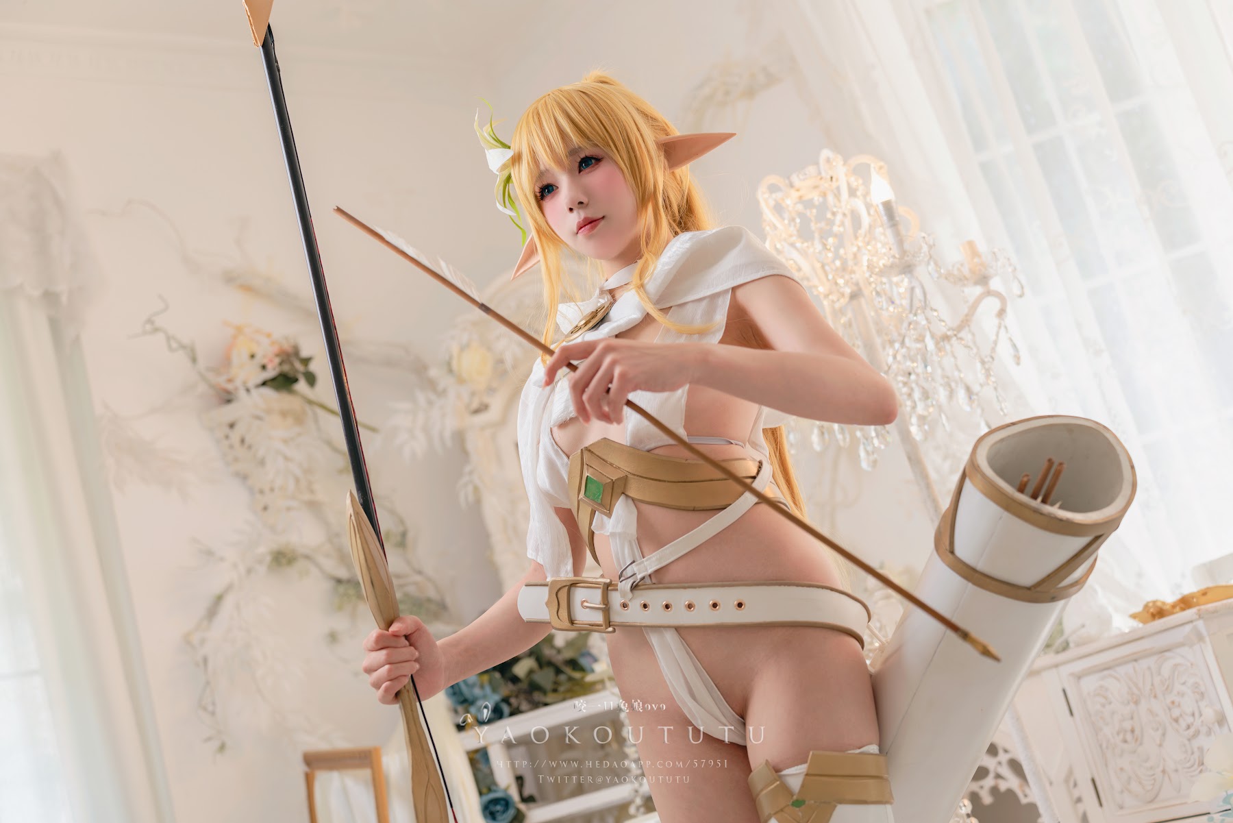 Coser@黏黏团子兔 – 精灵 弓箭手广寒宫 - P2