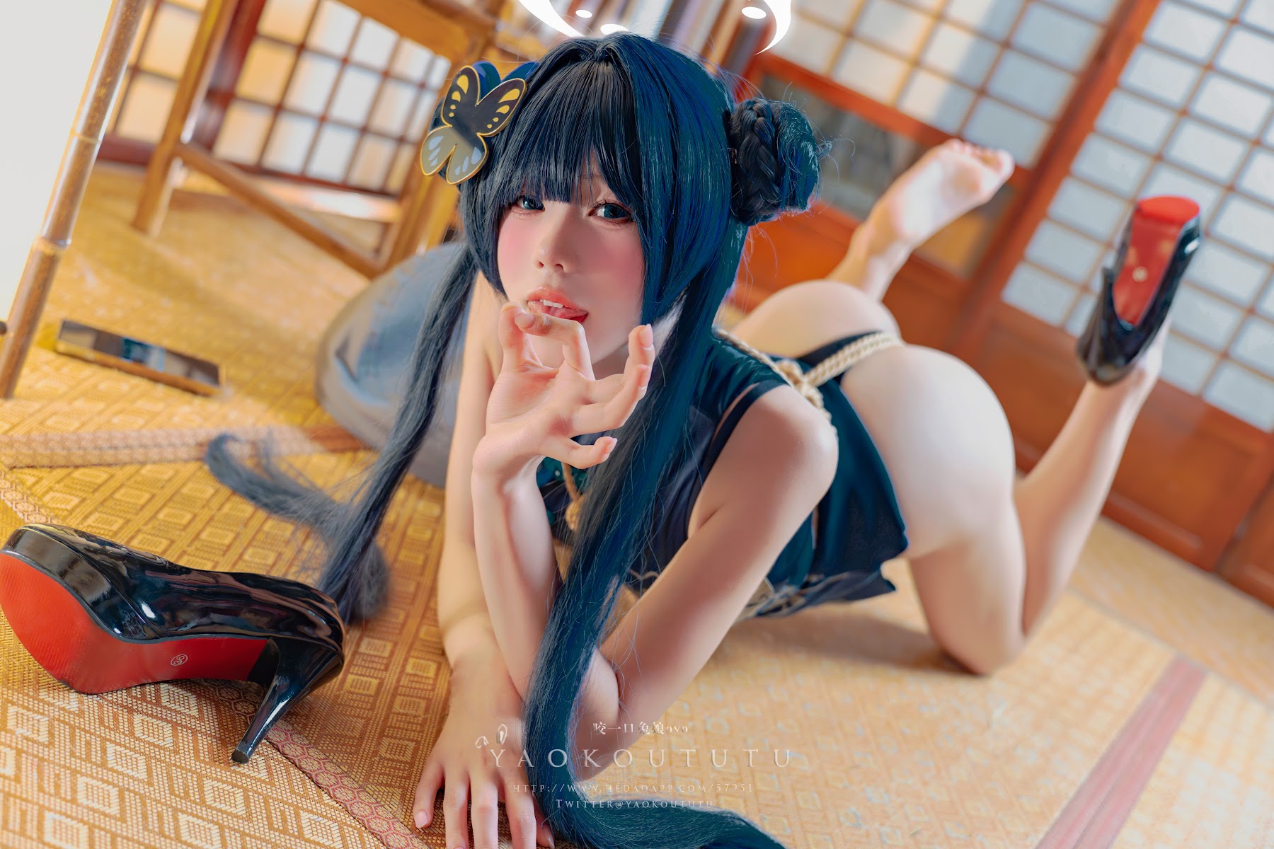 Coser@黏黏团子兔 – 碧蓝档案·妃咲&胭脂 - P19