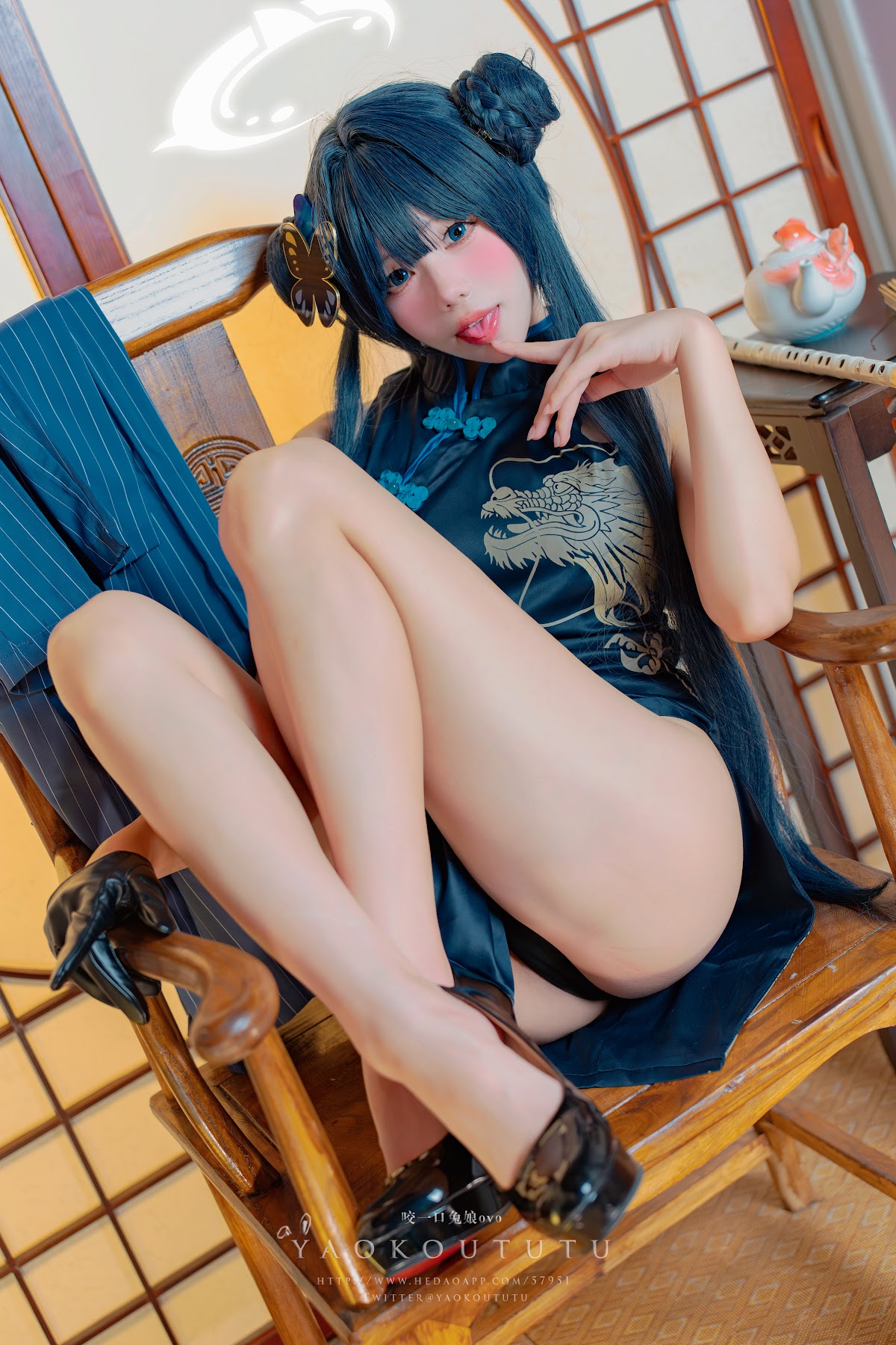 Coser@黏黏团子兔 – 碧蓝档案·妃咲&胭脂 - P52