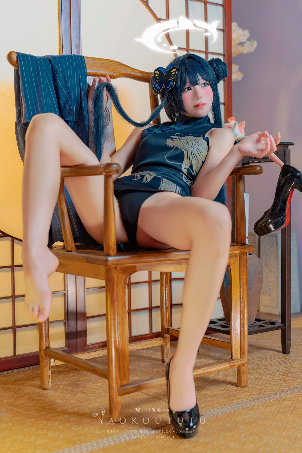 Coser@黏黏团子兔 – 碧蓝档案·妃咲&胭脂 - P61
