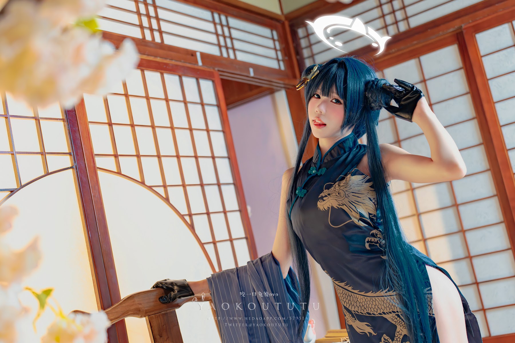 Coser@黏黏团子兔 – 碧蓝档案·妃咲&胭脂 - P68