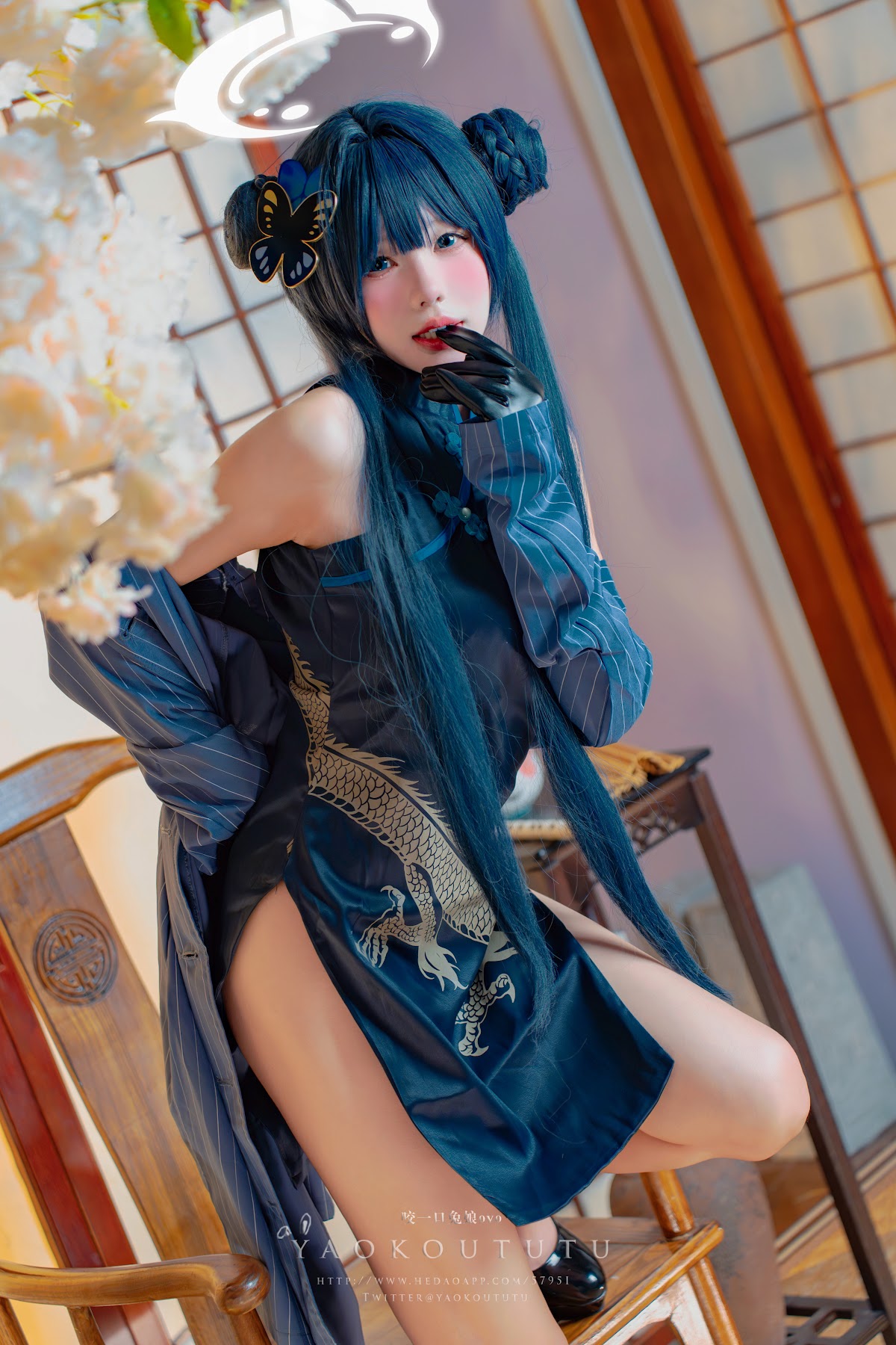 Coser@黏黏团子兔 – 碧蓝档案·妃咲&胭脂 - P70