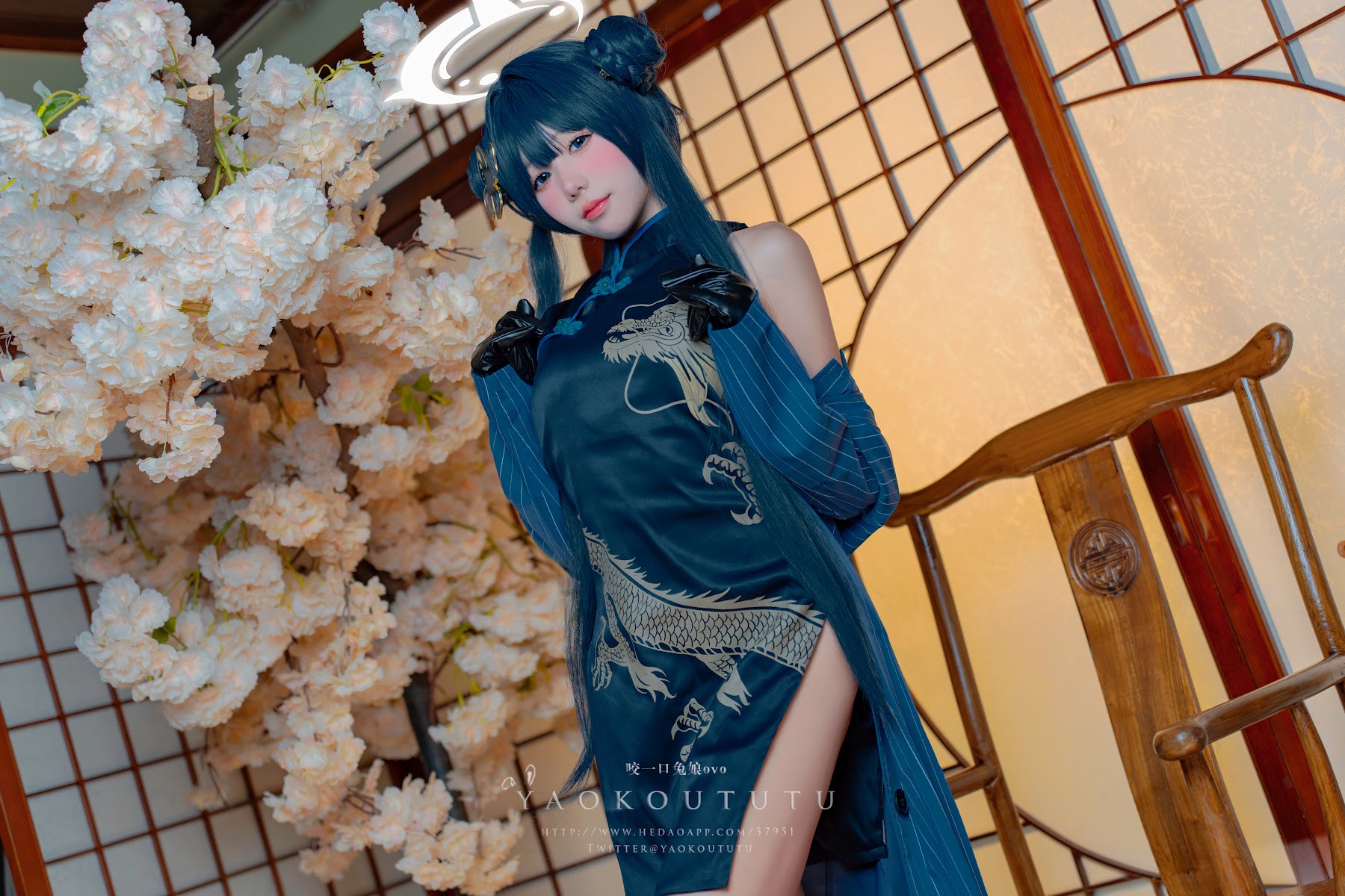 Coser@黏黏团子兔 – 碧蓝档案·妃咲&胭脂 - P73
