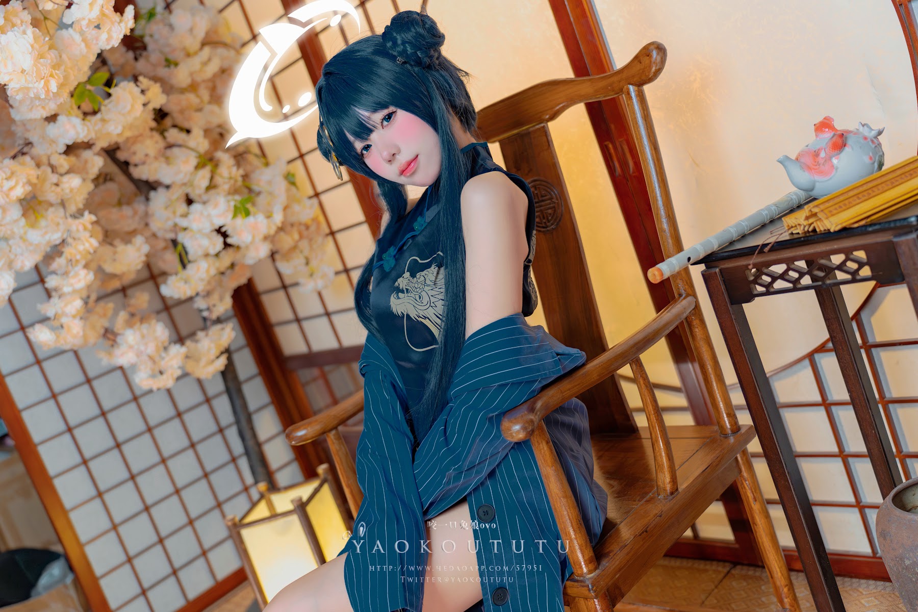 Coser@黏黏团子兔 – 碧蓝档案·妃咲&胭脂 - P74