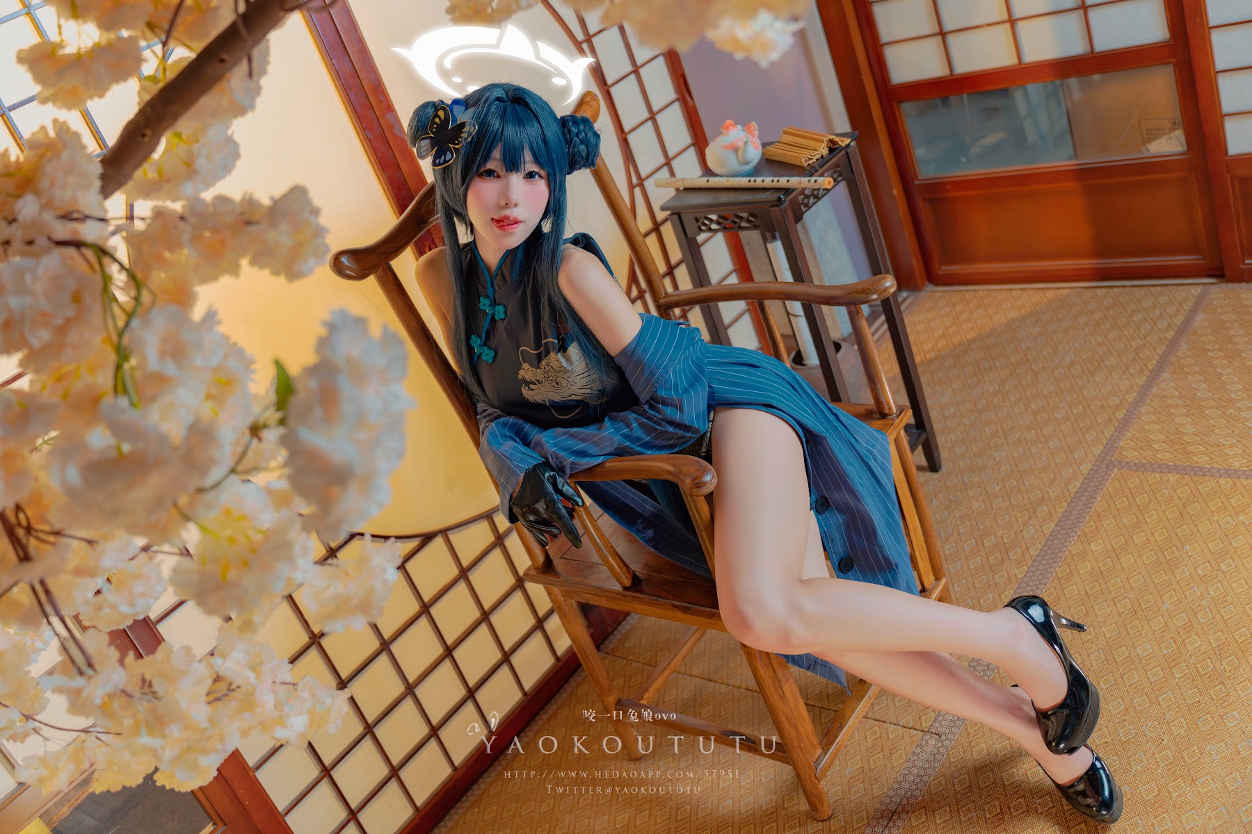 Coser@黏黏团子兔 – 碧蓝档案·妃咲&胭脂 - P76