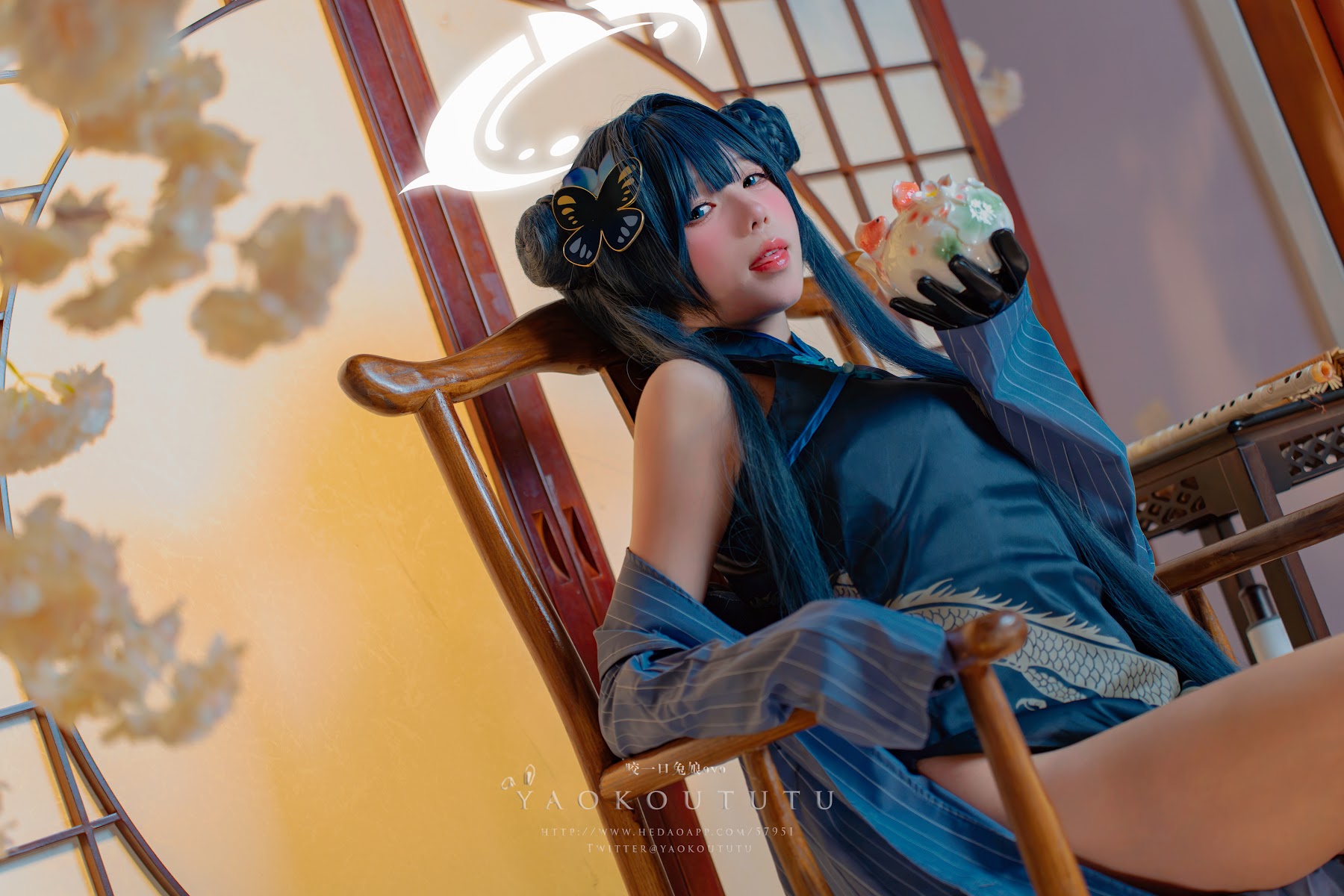 Coser@黏黏团子兔 – 碧蓝档案·妃咲&胭脂 - P77