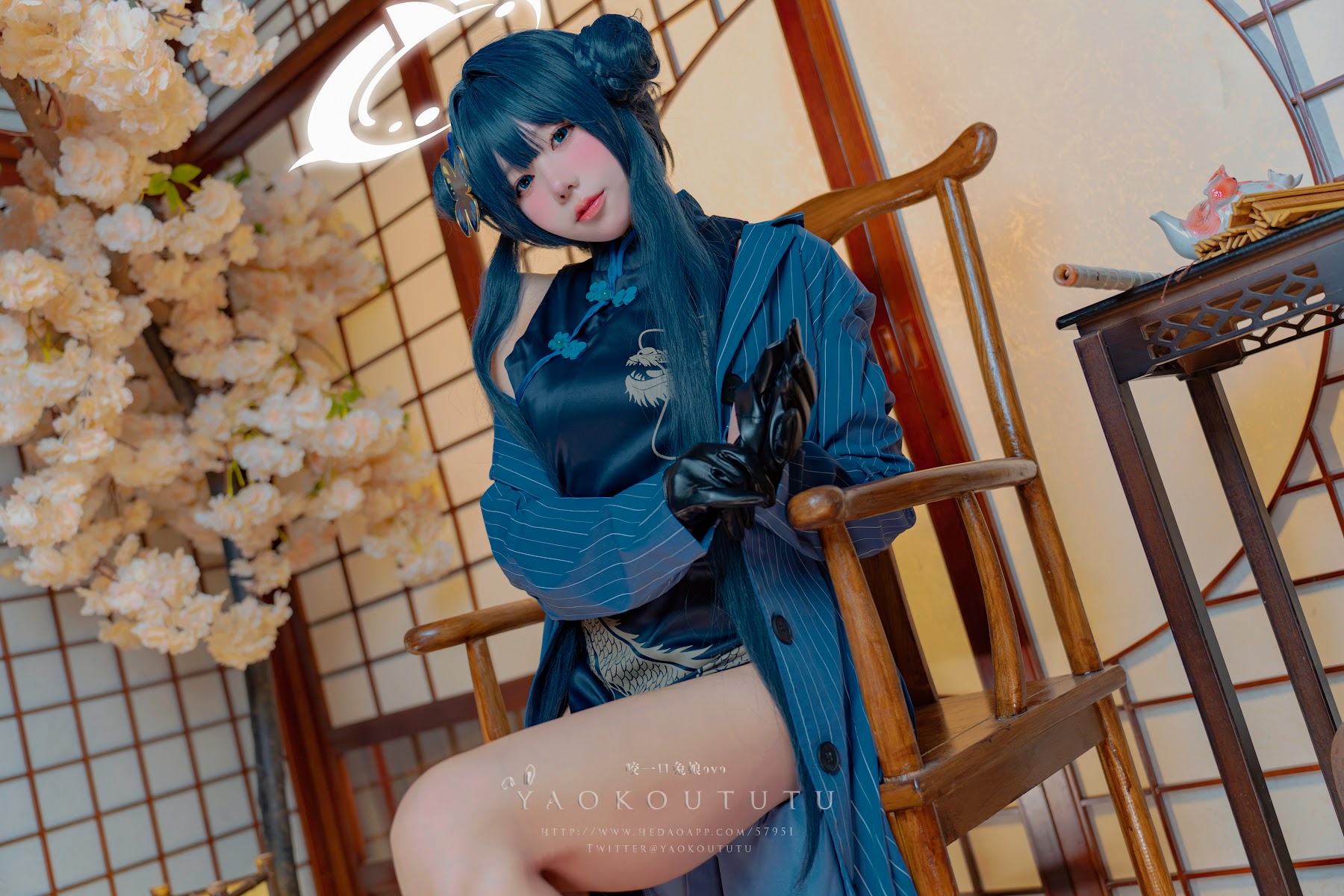 Coser@黏黏团子兔 – 碧蓝档案·妃咲&胭脂 - P80