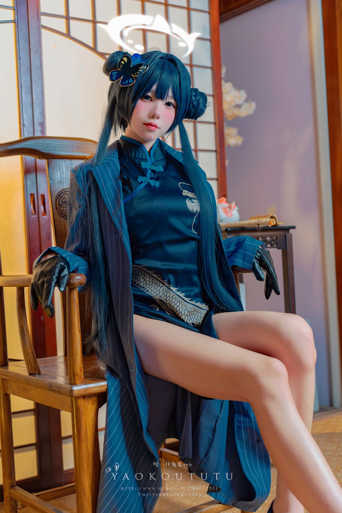 Coser@黏黏团子兔 – 碧蓝档案·妃咲&胭脂 - P83