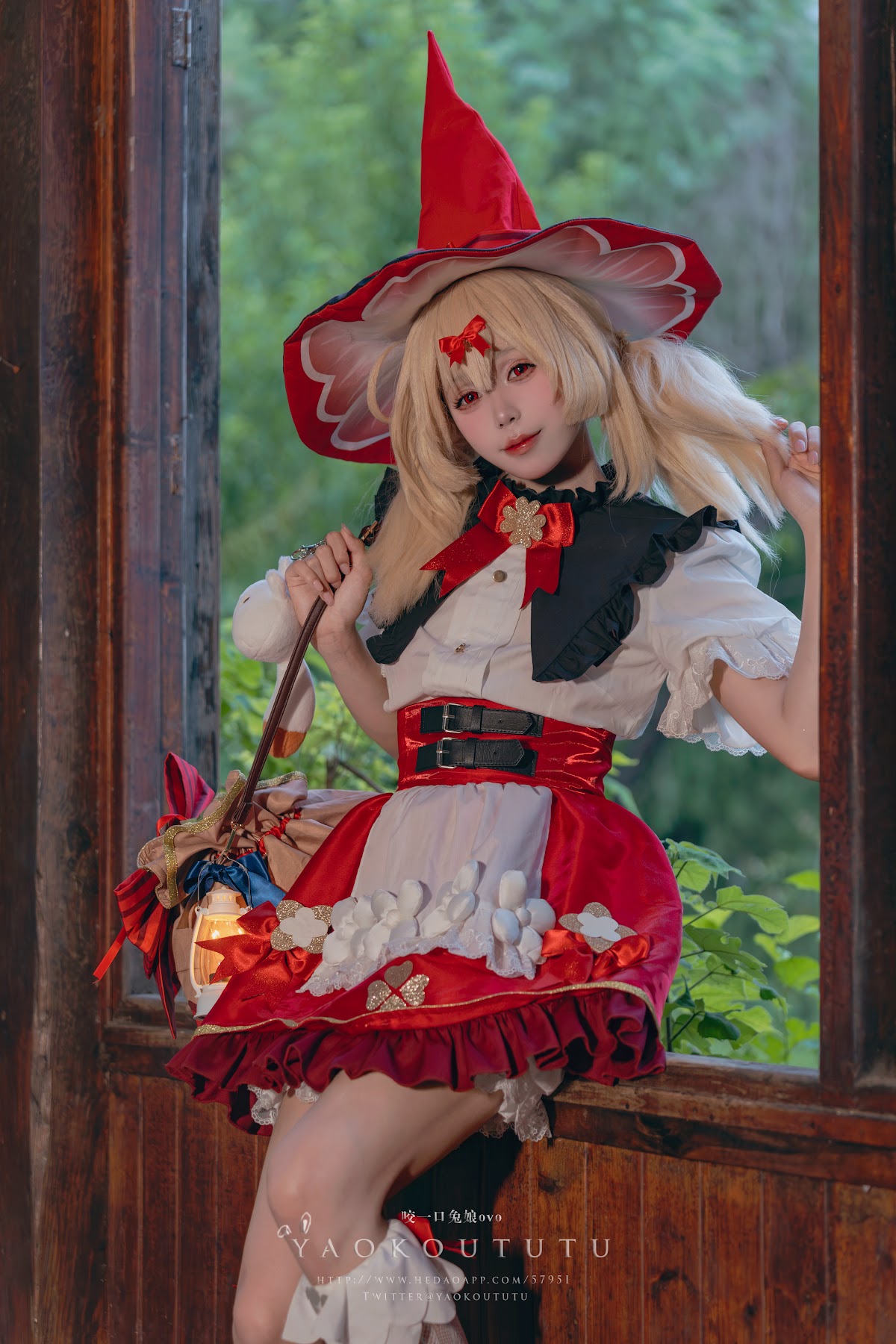 Coser@黏黏团子兔 – 琪花星烛·可莉 可莉炸鱼舞 - P9