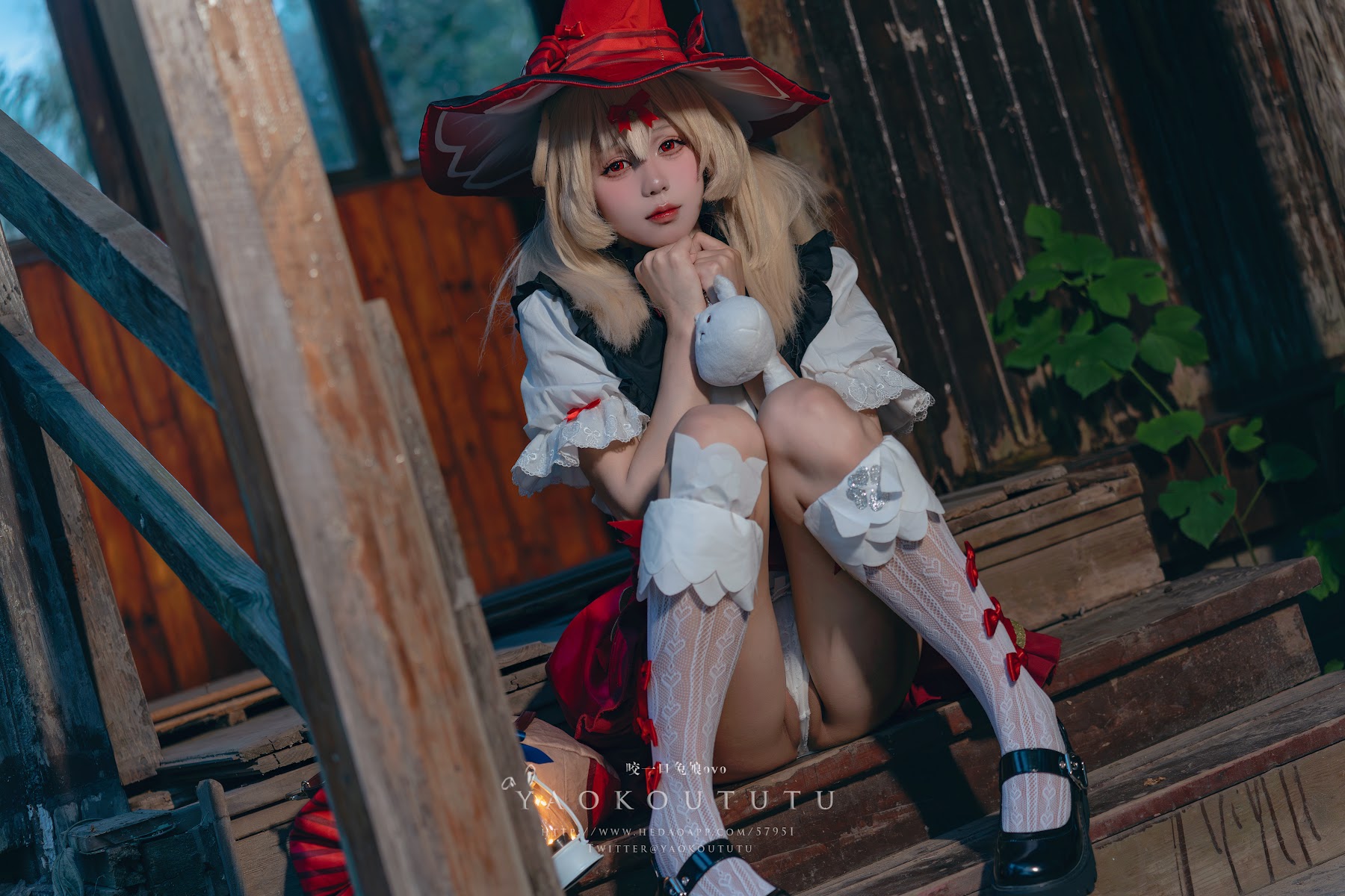 Coser@黏黏团子兔 – 琪花星烛·可莉 可莉炸鱼舞 - P18