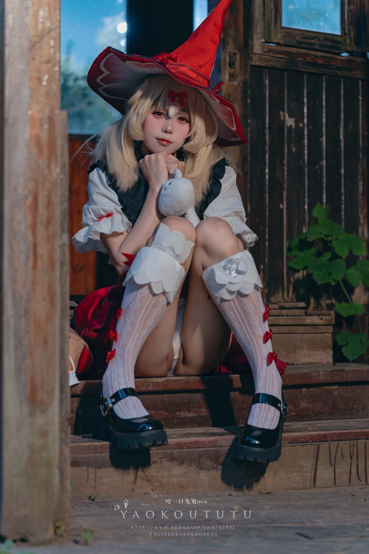 Coser@黏黏团子兔 – 琪花星烛·可莉 可莉炸鱼舞 - P19