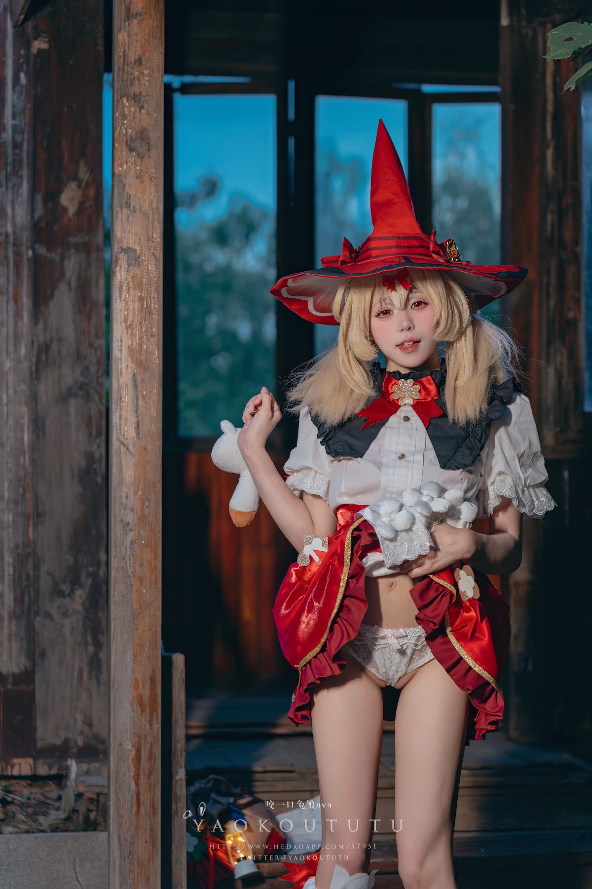 Coser@黏黏团子兔 – 琪花星烛·可莉 可莉炸鱼舞 - P22