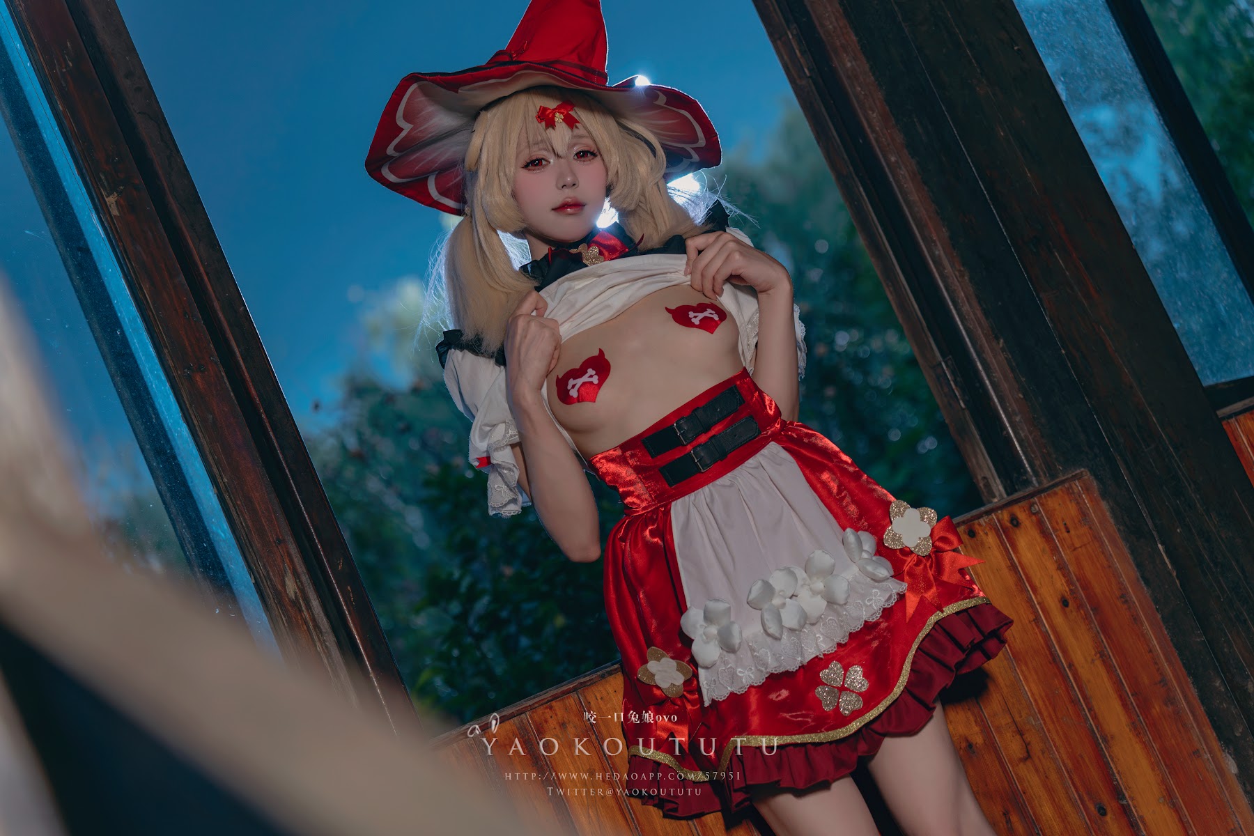 Coser@黏黏团子兔 – 琪花星烛·可莉 可莉炸鱼舞 - P27