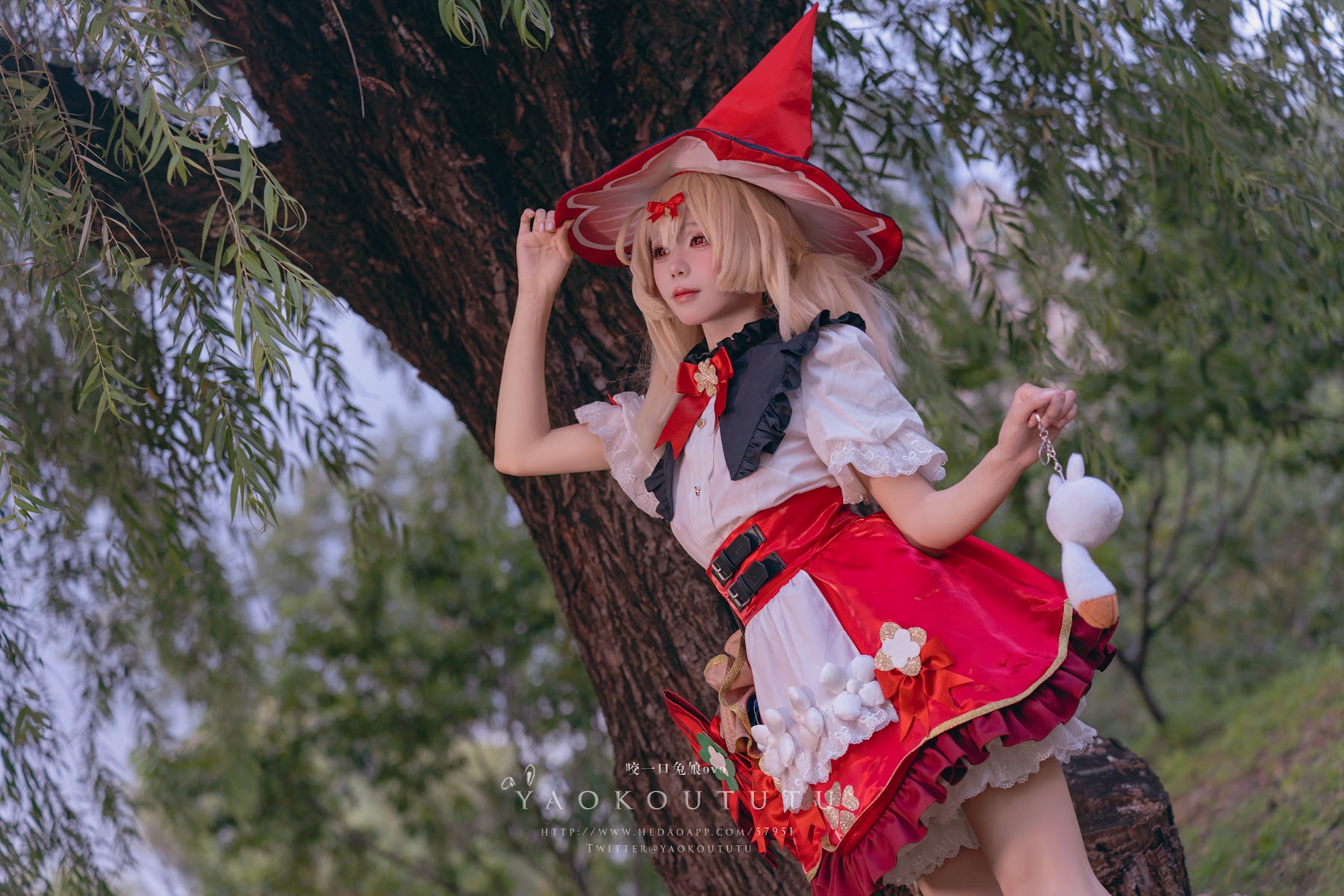 Coser@黏黏团子兔 – 琪花星烛·可莉 可莉炸鱼舞 - P2